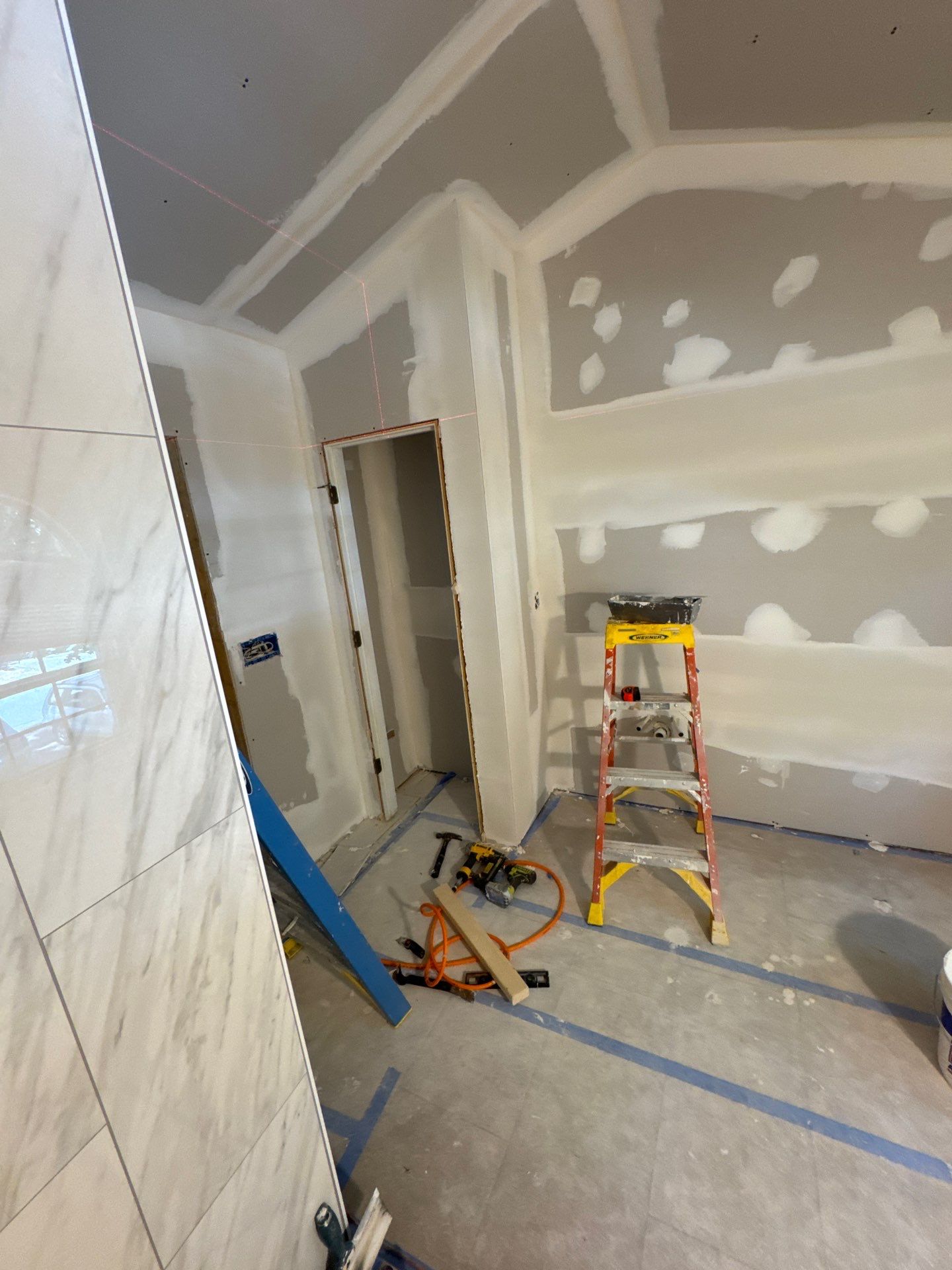 Master bathroom renovation by Prudencio
