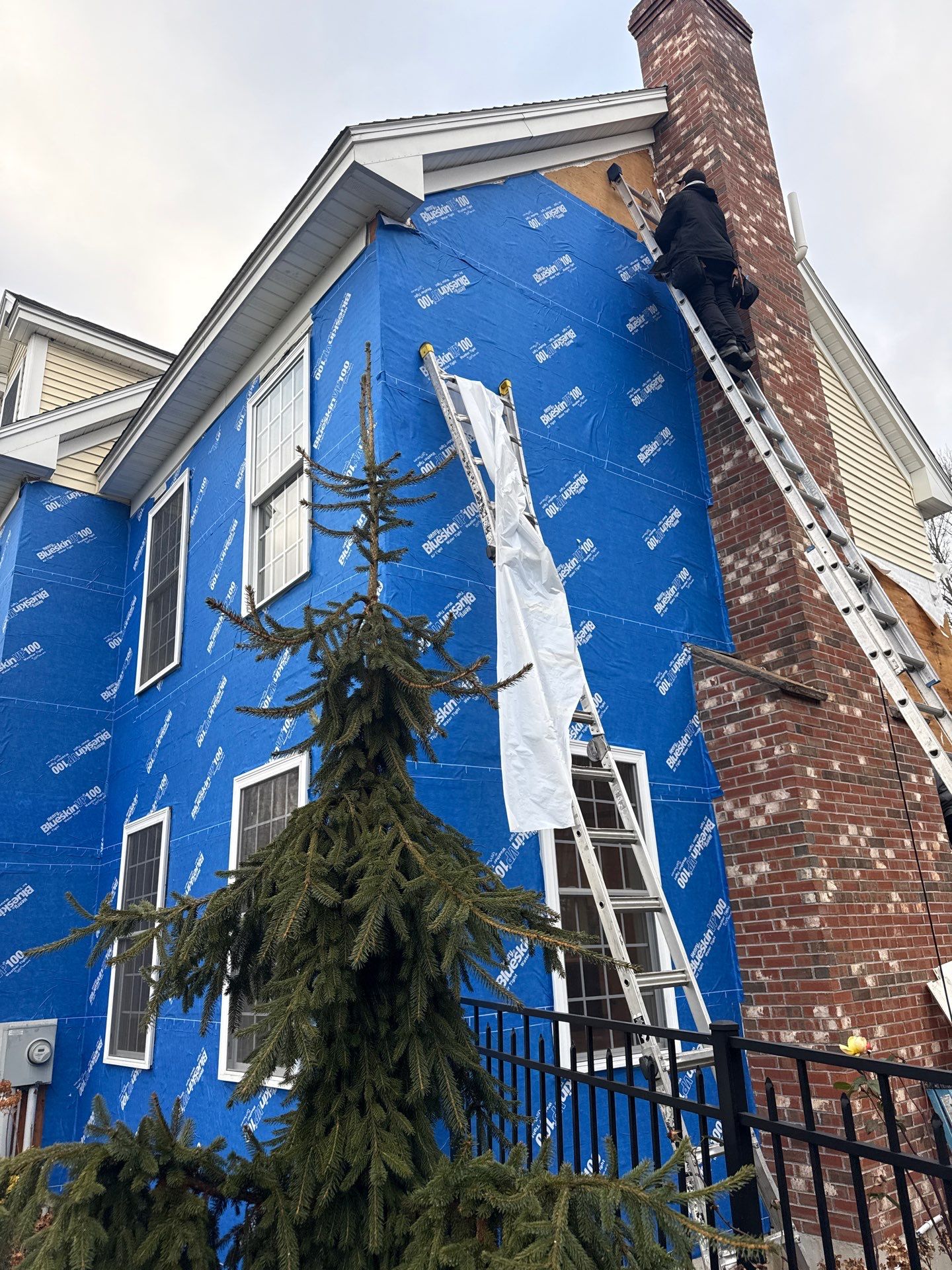 Complete Home Renovation with James Hardie® Clapboard & Shake Siding and Custom PVC Trim by Sensible Home Solutions