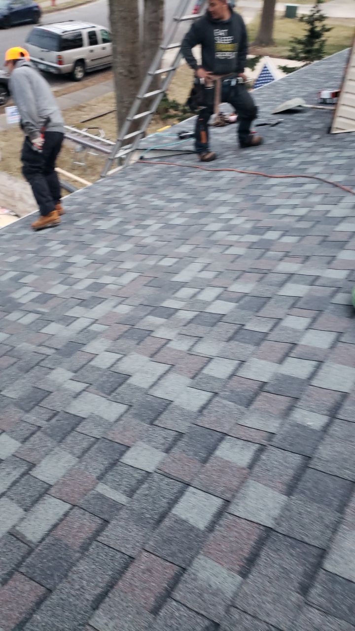 Burke Certainteed Landmark Pro MD Colonial Slate New Roof Installation by RM Banning, Inc.