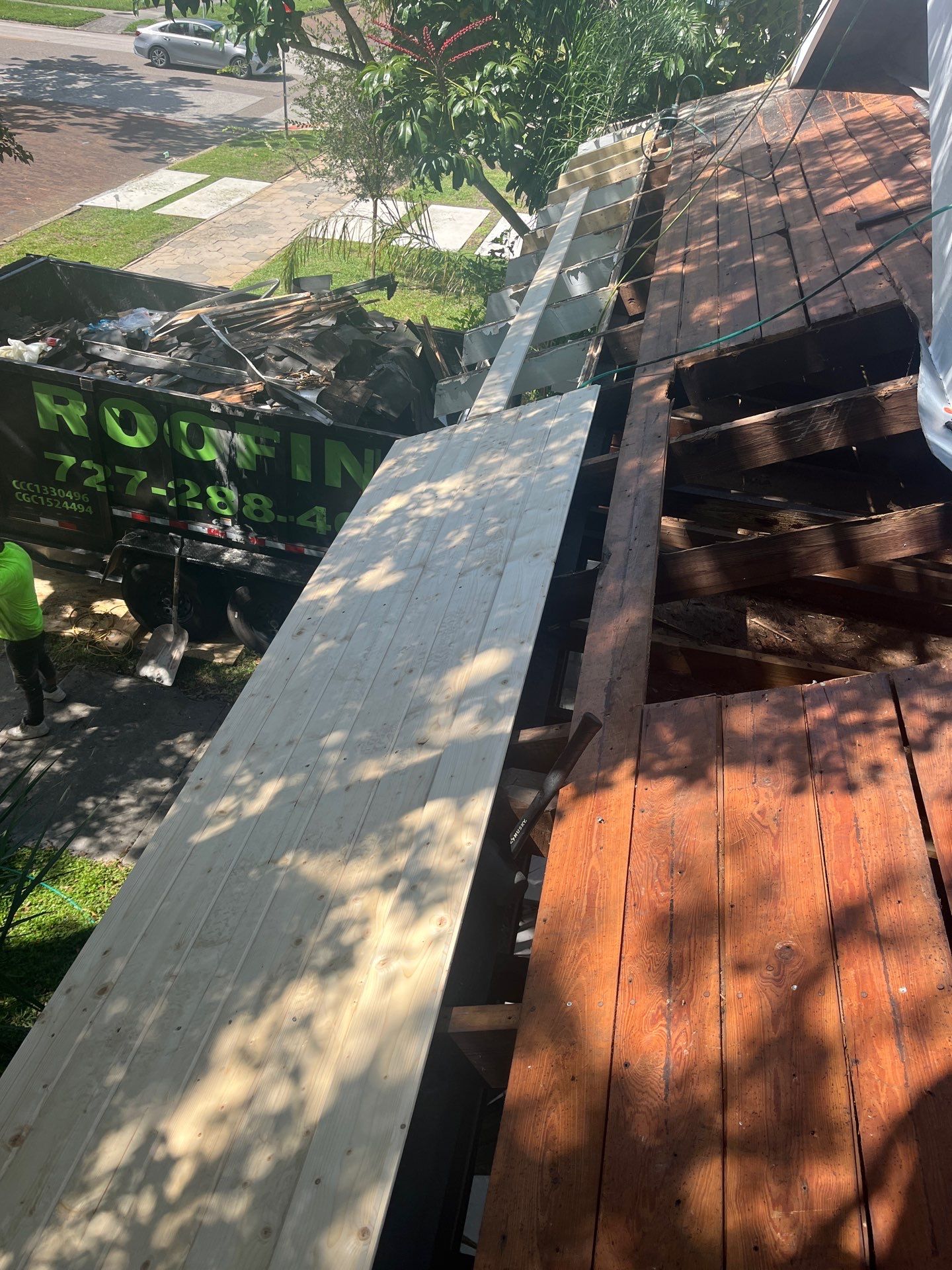 Project in St. Petersburg 33713 by Mitchell Roofing Company LLC 