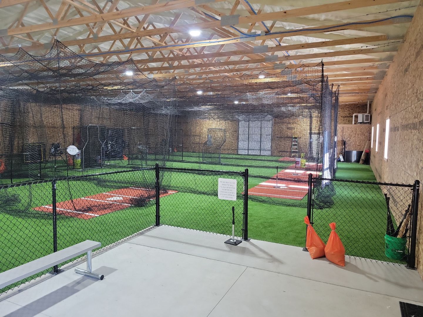 Baseball Training Facility by New Horizon Landscapes