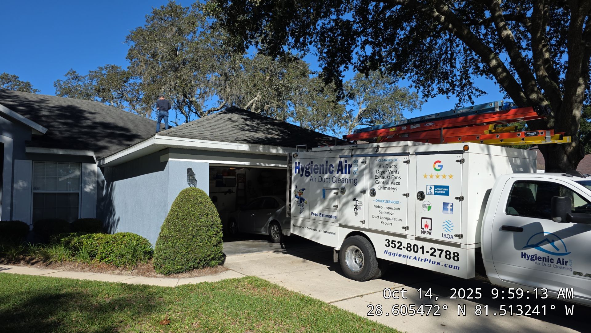 Dryer Vent Cleaning in Ocoee by Hygienic Air, Inc