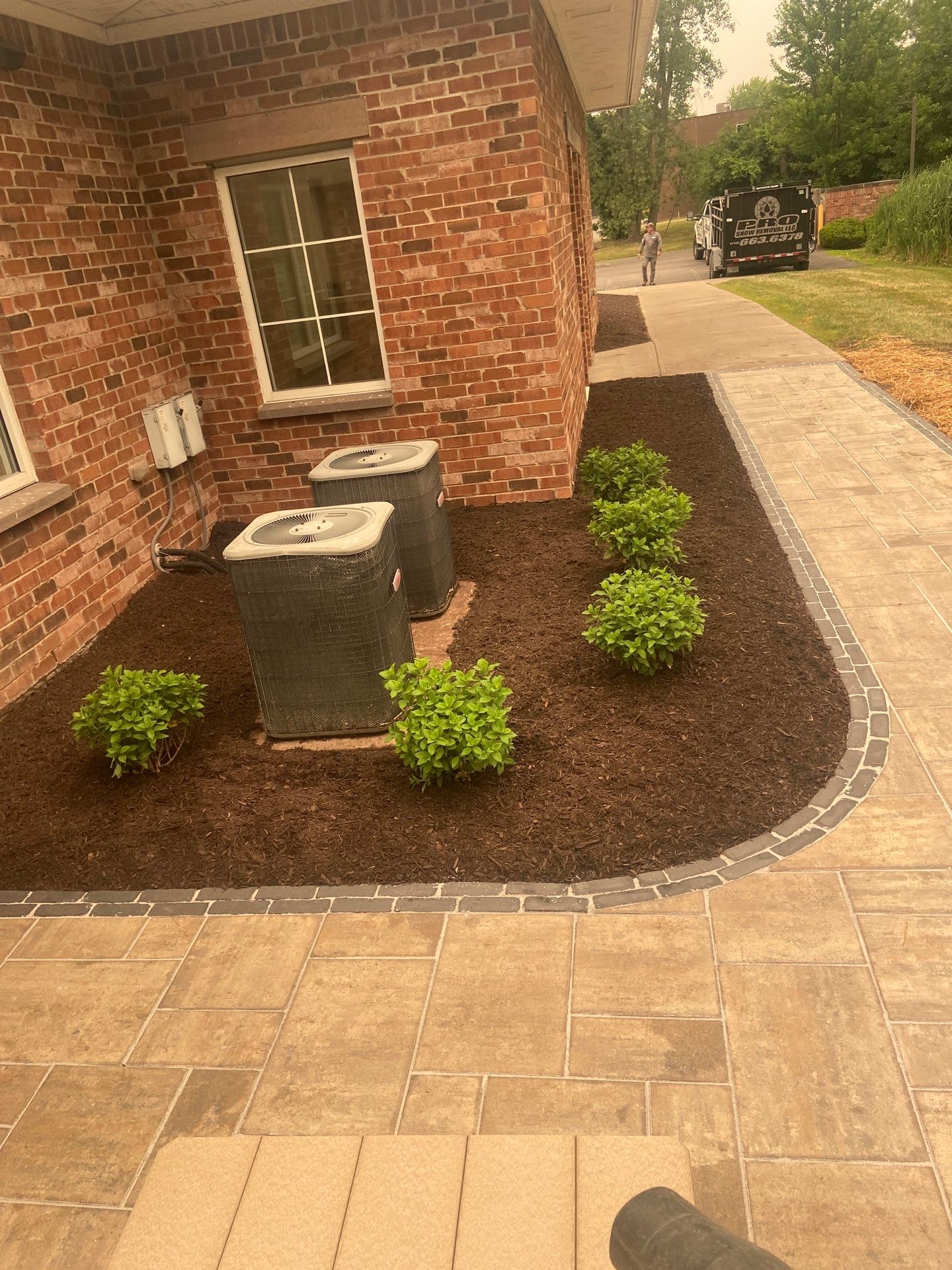 Wladis Lawn Project in East Syracuse, NY by Pro Snow Removal