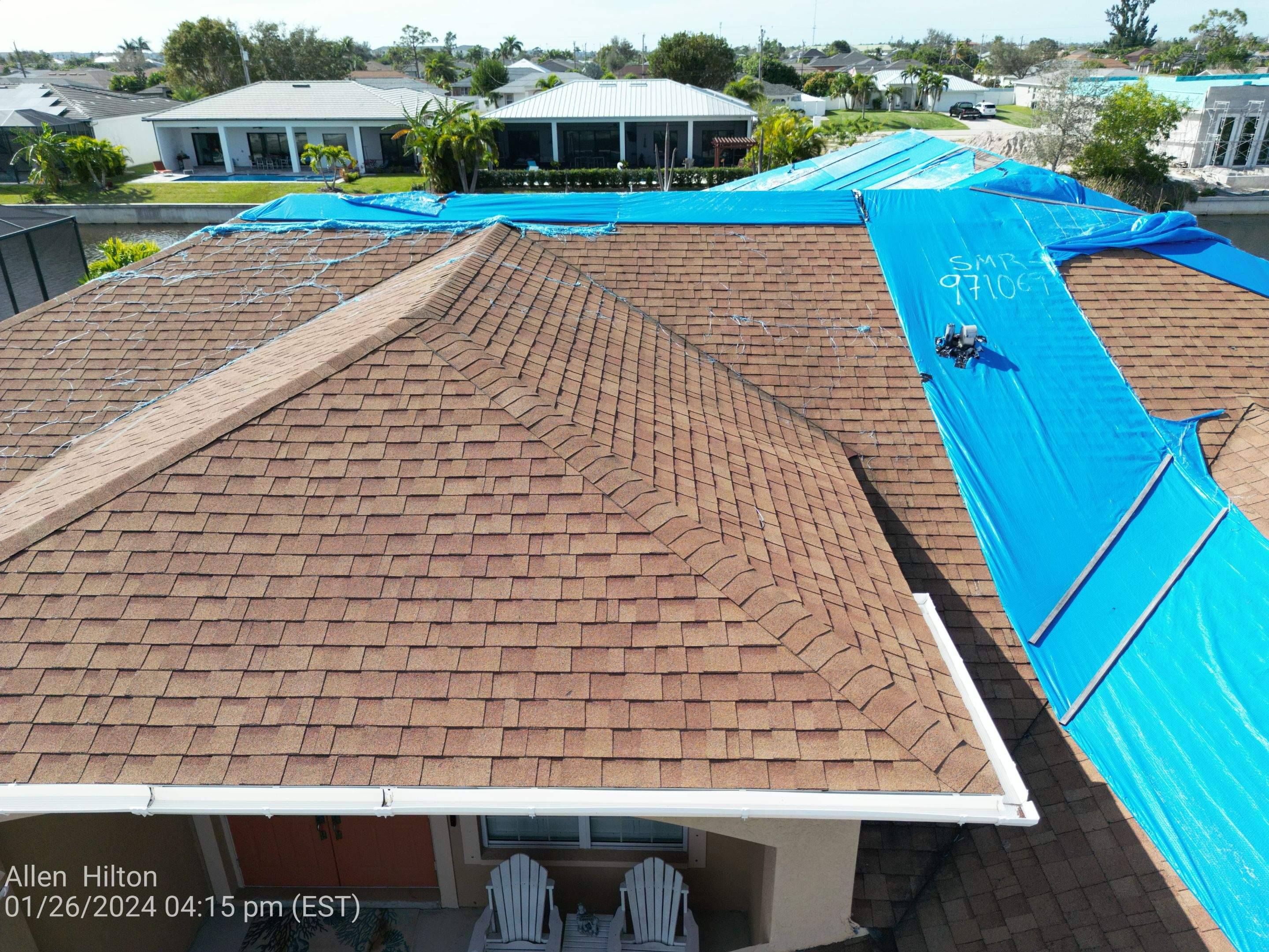 Residential Roofing Installation using Tri County Metal by 1st Class Roofing, Inc. 
