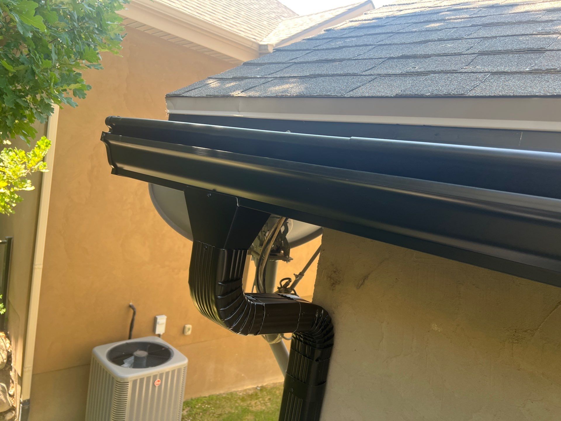 Project in Cottonwood Heights by Emerald Gotcha Gutters 