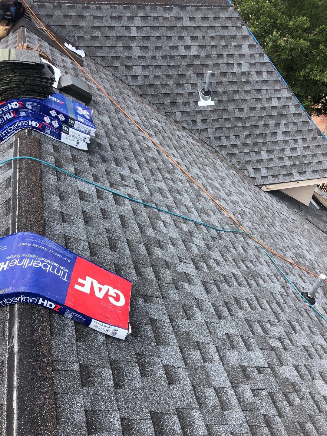 Residential Roof Replacement using GAF products in Frisco Texas by Elite Roofing LLC