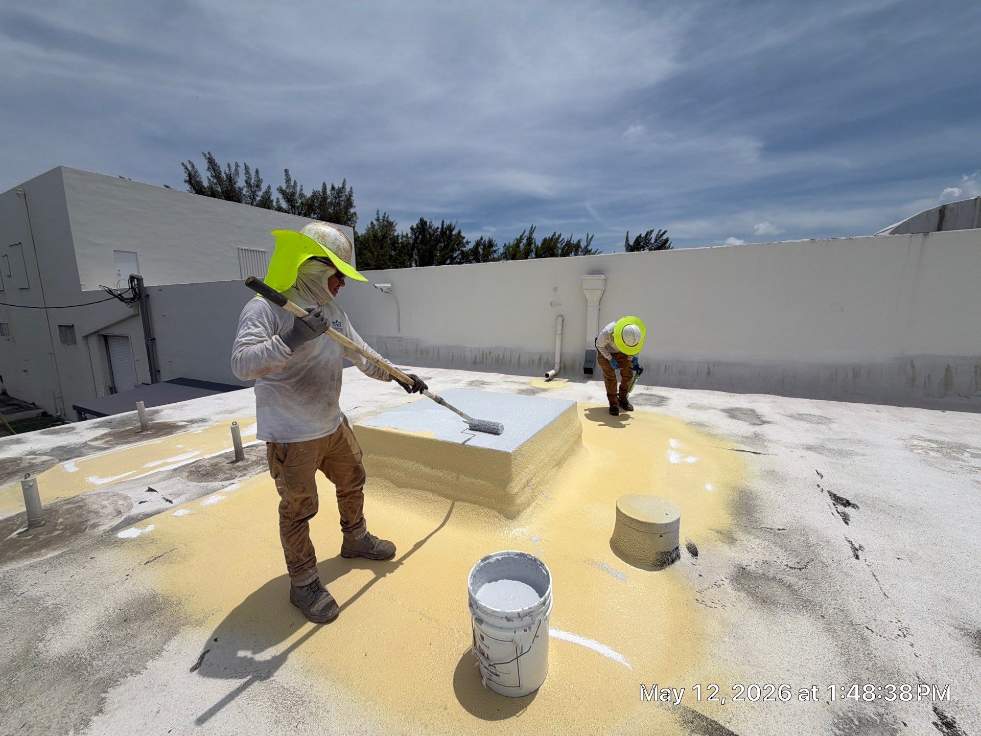 Fort Lauderdale Commercial Roof Restoration and Reflective Coating Installation by Roof King LLC