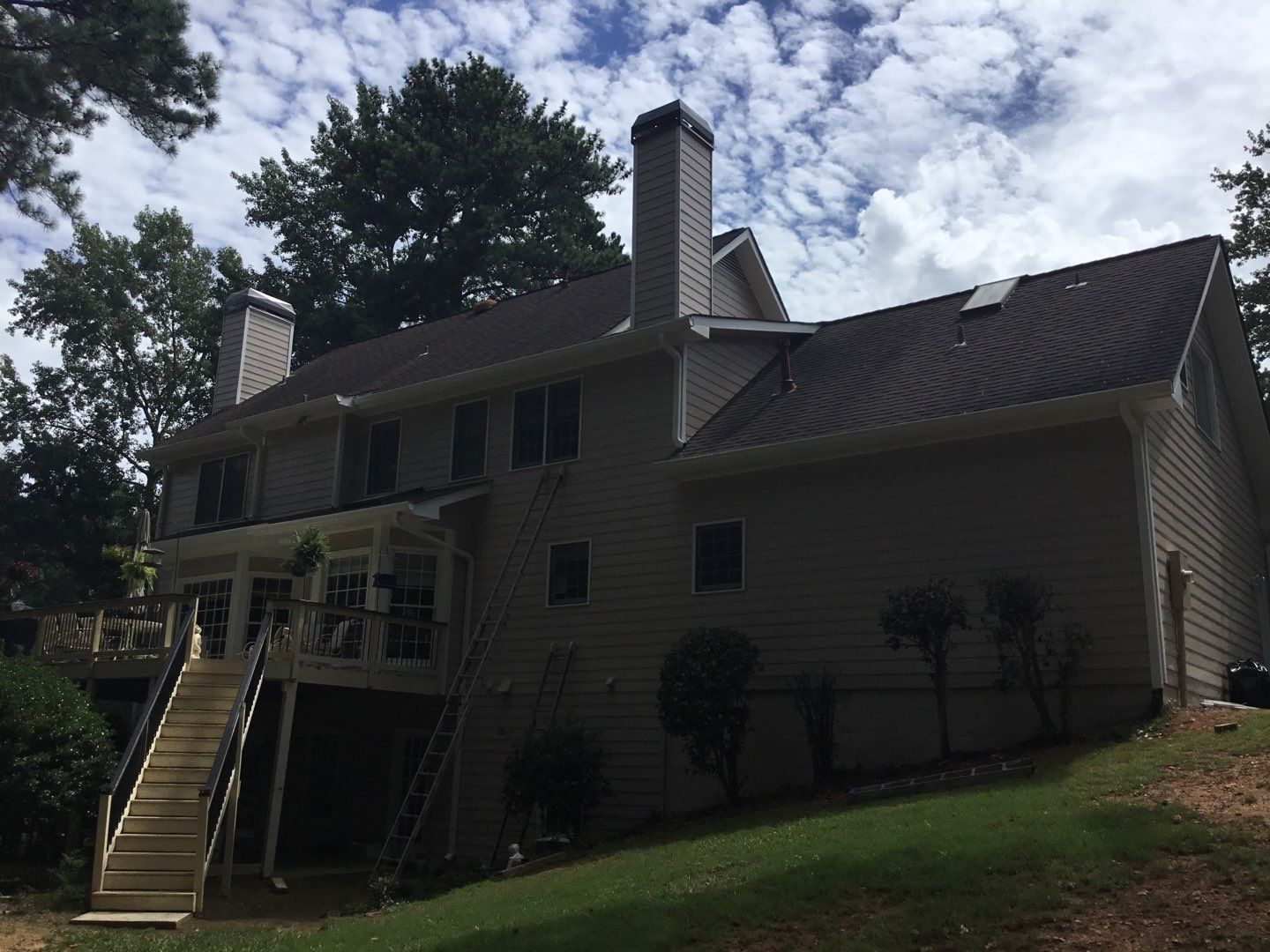 Exterior Painting and Bay Window Upgrades in Alpharetta by Swift Home Renovations