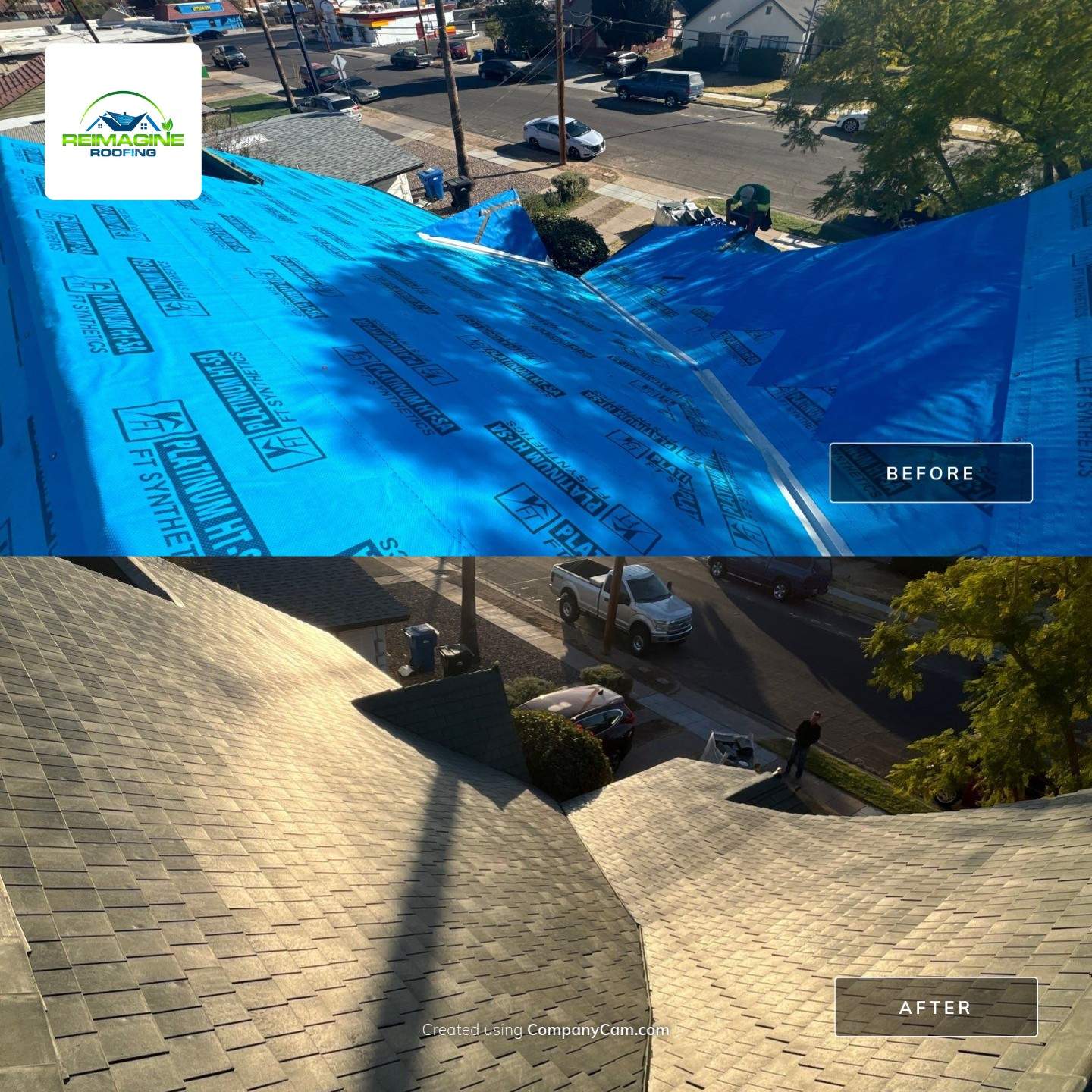Slate Grey Enviroshake Tile by Reimagine Roofing