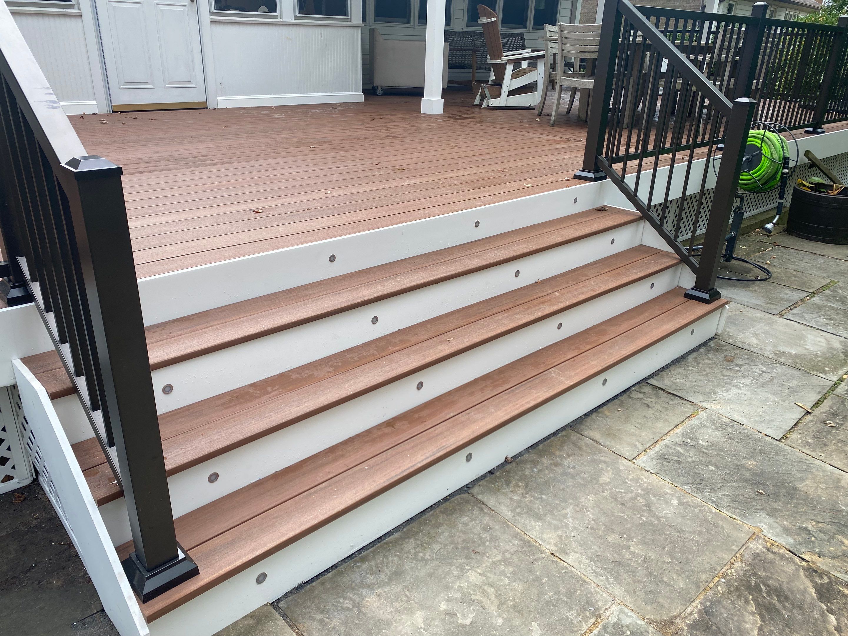 Deck Transformation using Timbertech & Azek by The Smet Companies, LLC
