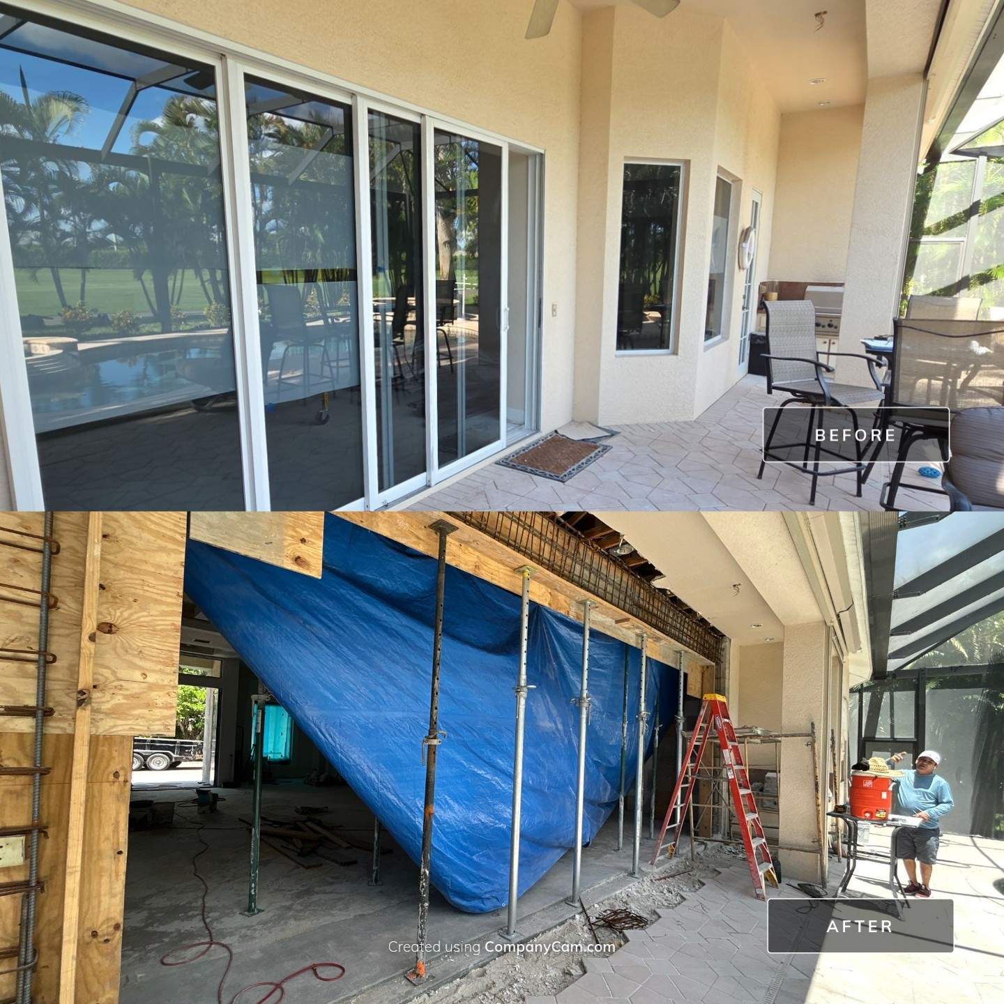 Panoramic Glass Wall Transformation by Windows For Life