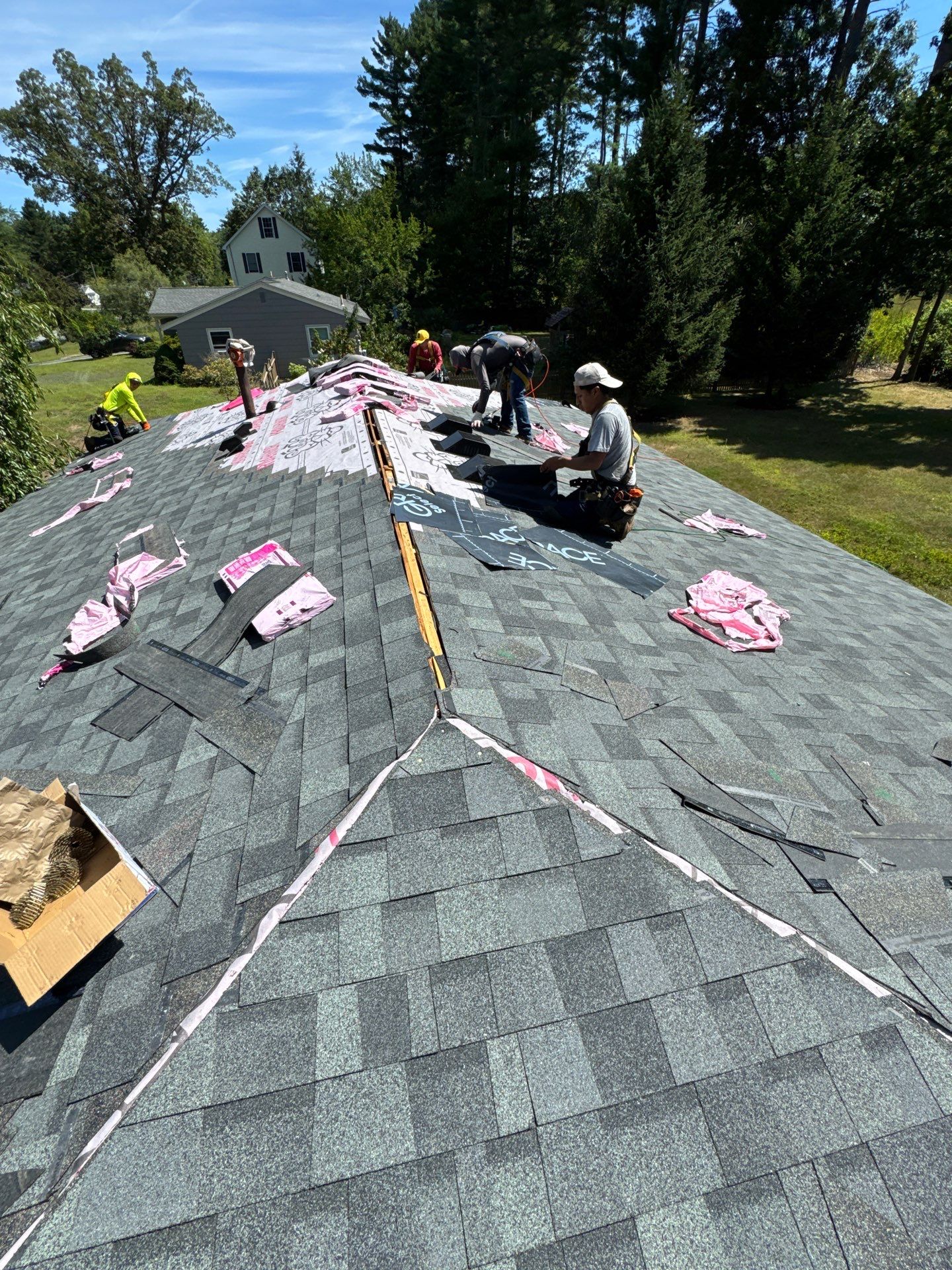 Roof Replacement & Gutter Installation – Chelmsford, MA by Mighty Dog Roofing of Greater Middlesex County