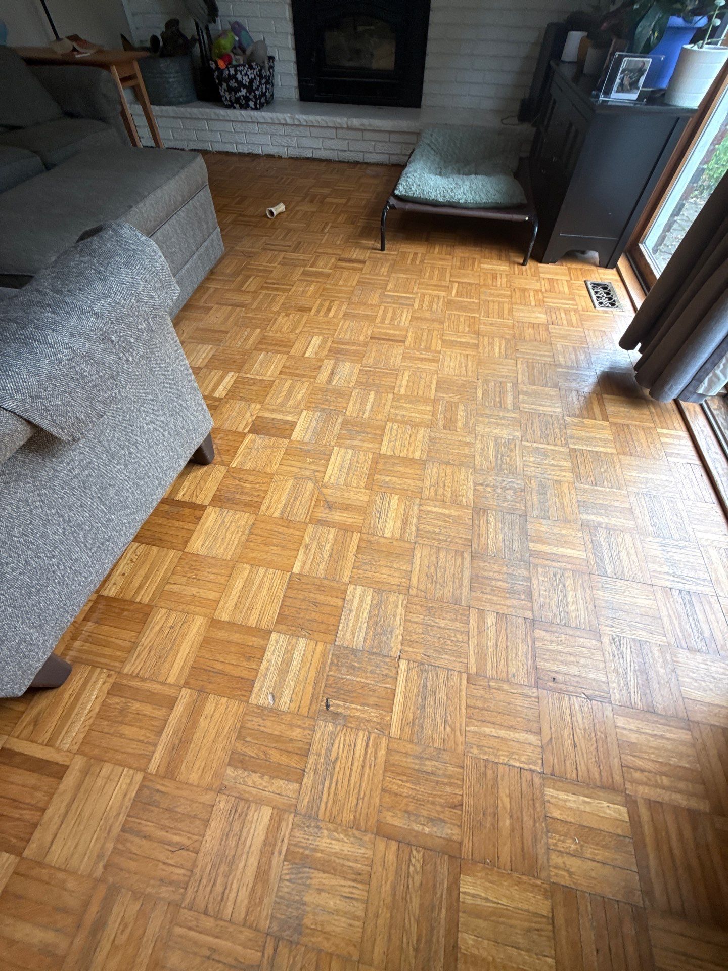 Parque restoration by Ann Arbor Hardwoods 