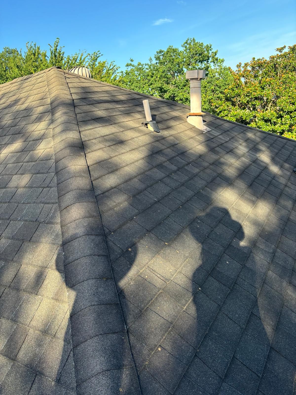 Hail Damage using Owen's Corning Duration (Lifetime) Shingles by Roof Repair Company