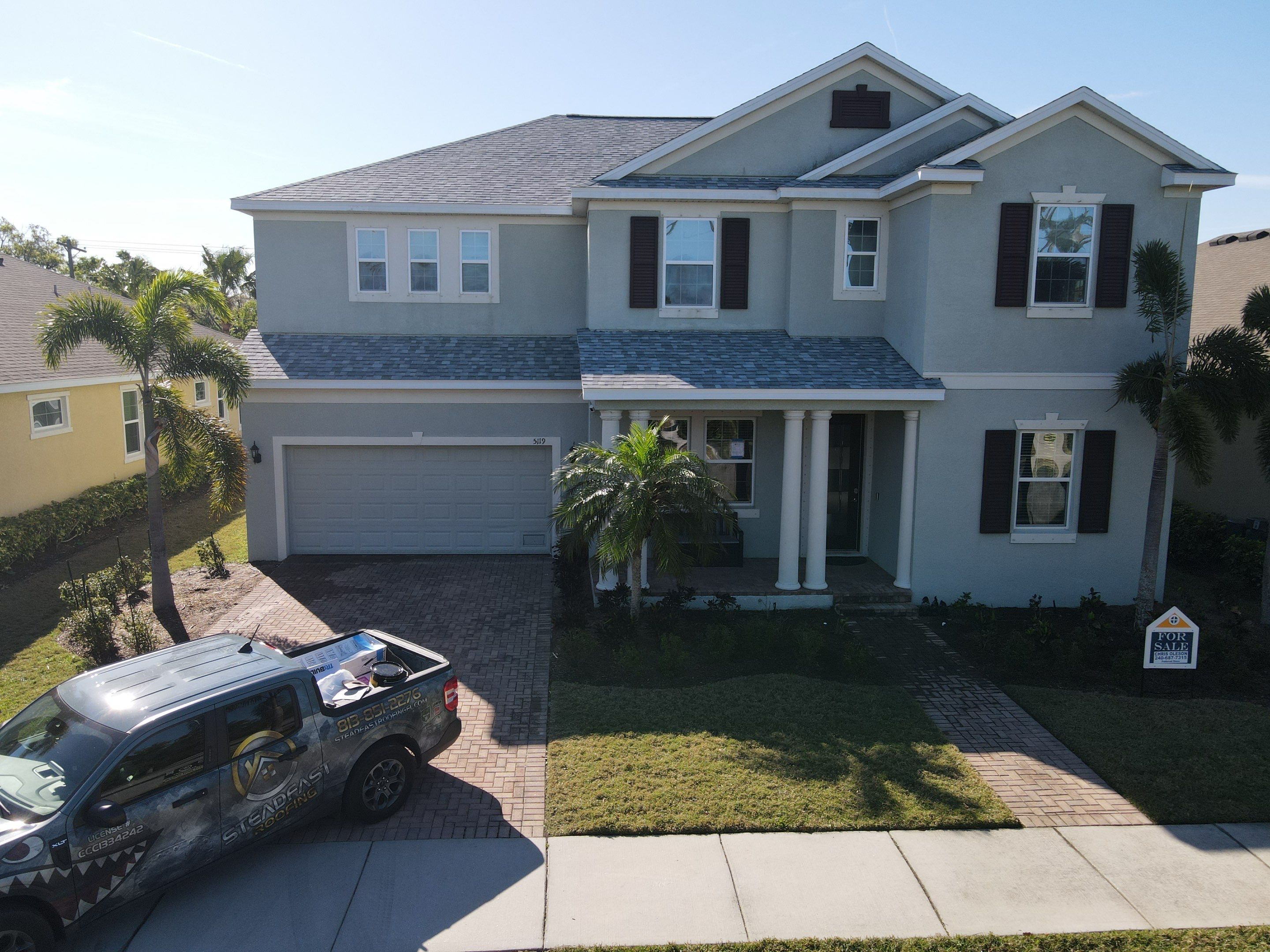 Roof Replacement in Apollo Beach FL. by Steadfast Roofing 