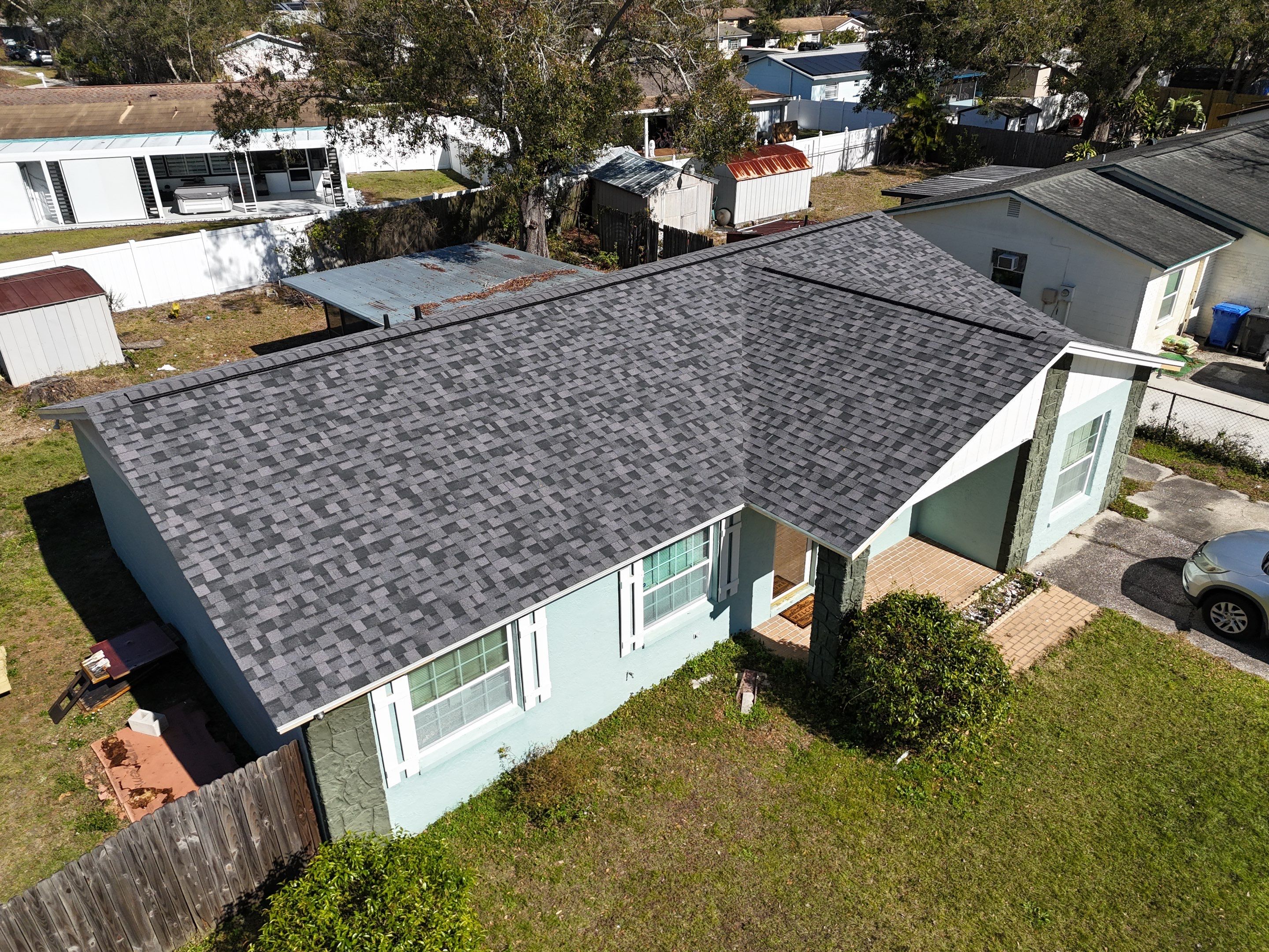 Roof Replacement in Tampa FL. by Steadfast Roofing 