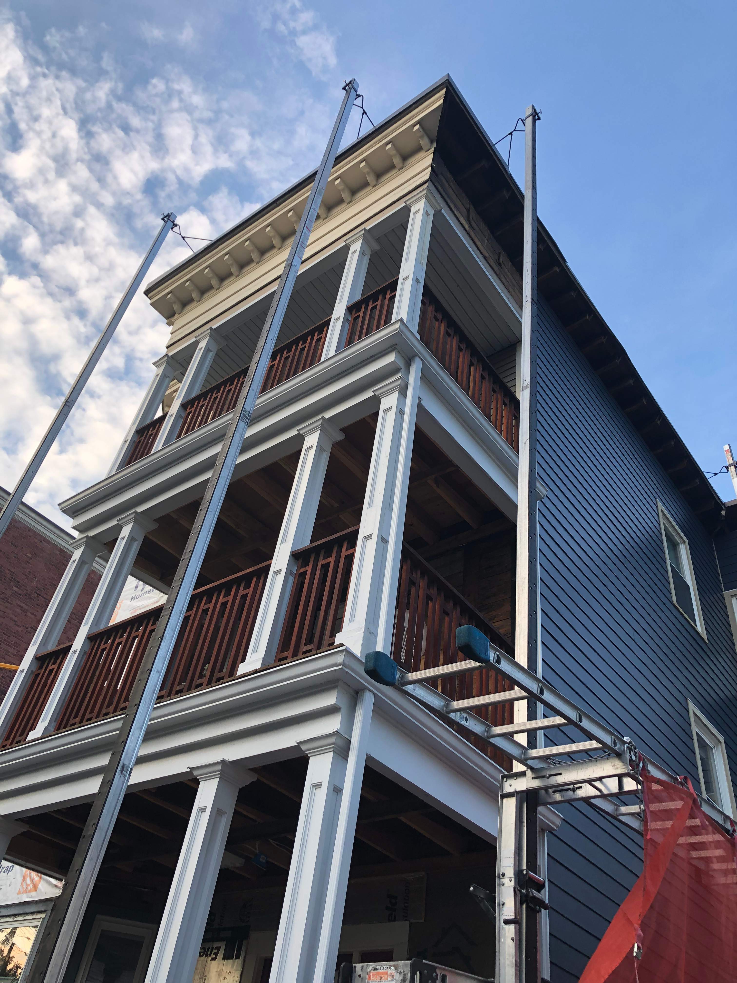 Siding Installation using James Hardie by UBrothers Construction