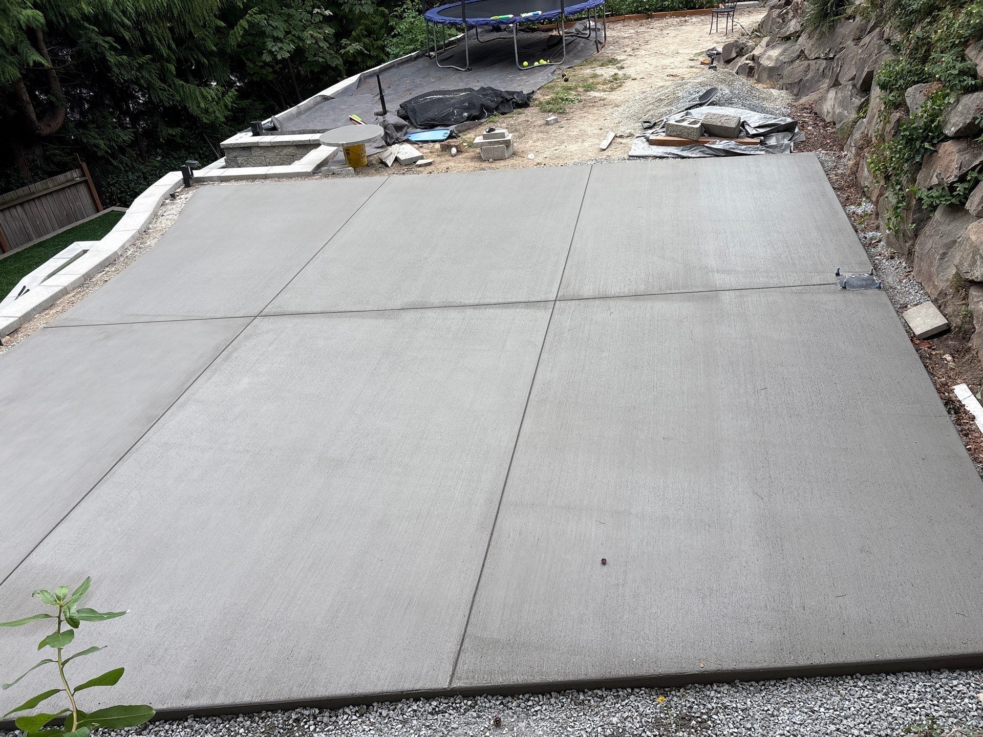 Backyard Concrete Patch Repair | Seattle  by Jireh Asphalt & Concrete Inc 