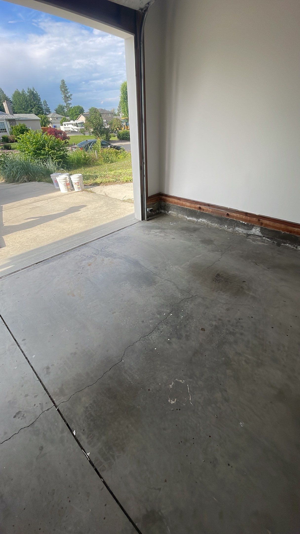Garage, Walkway and Shop Transformation using Shale Hybrid by Croc Coatings, LLC