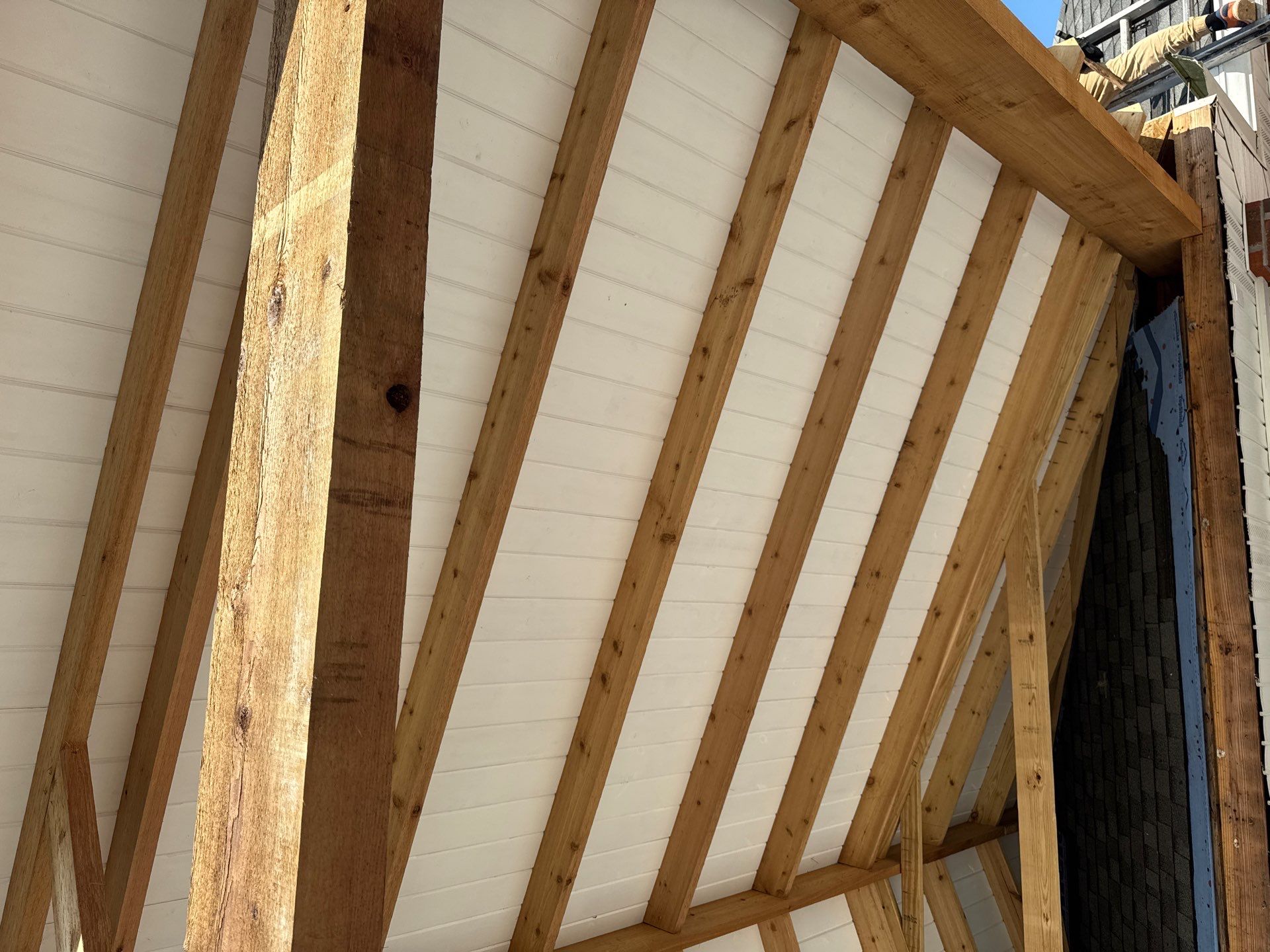 Cedar Patio Cover in Belle Chasse by HDS Contractors