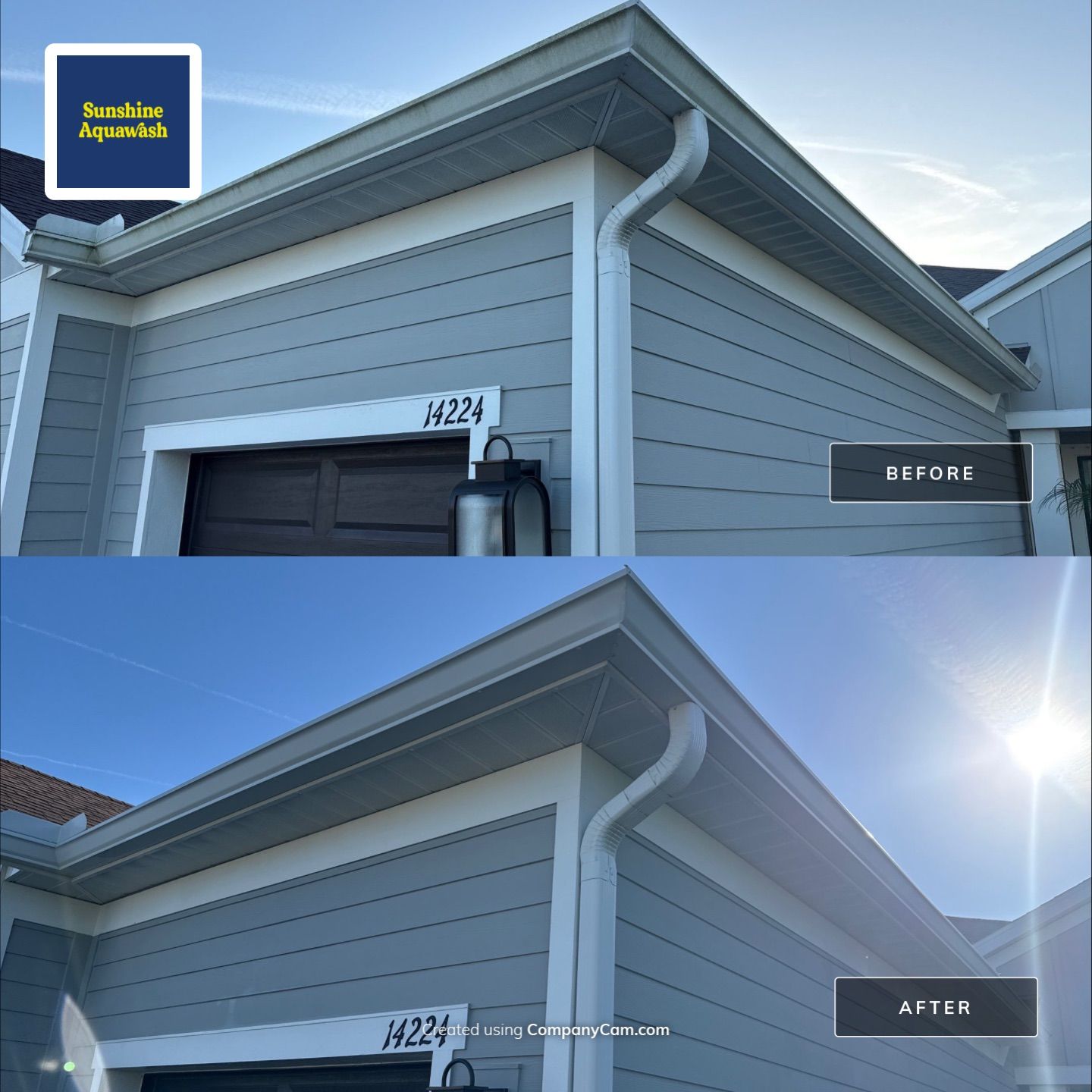 Concrete Driveway & Sidewalk Cleaning — Canoe Creek Community, Parrish, FL by Sunshine AquaWash