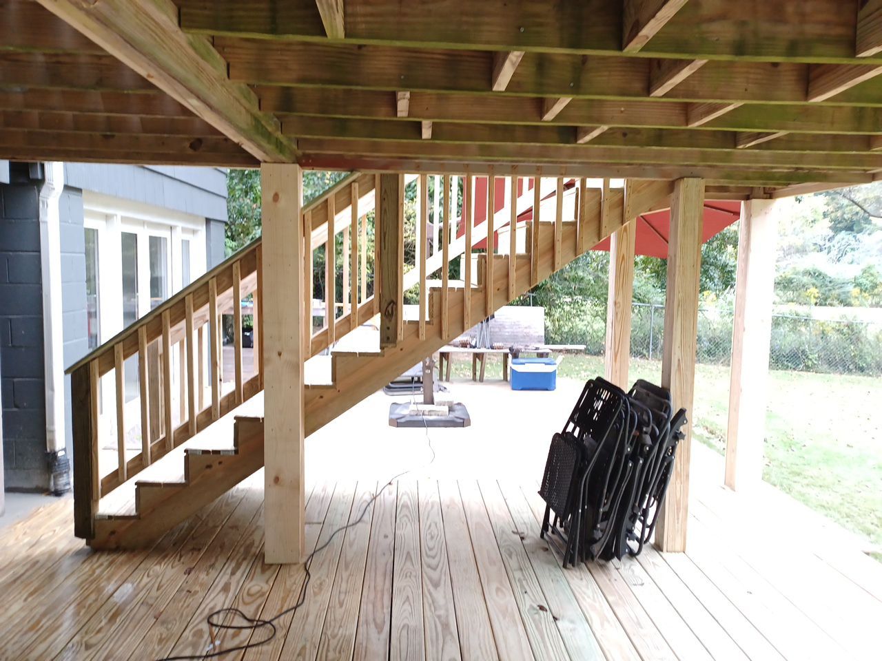 Windsor Blvd - Deck Installation by Pillar and Pine