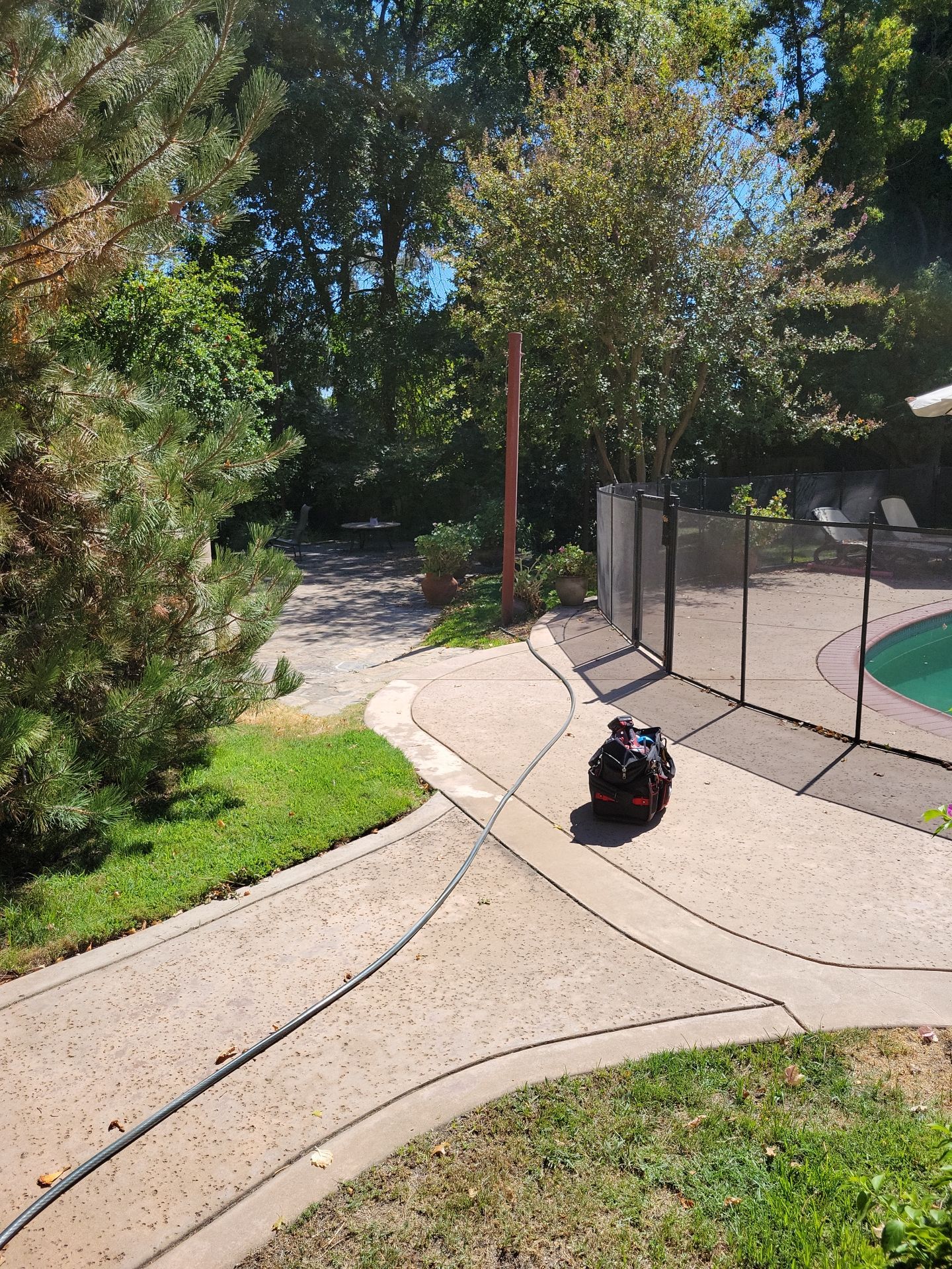 Pool sub panel replacement by Peach Electric Inc