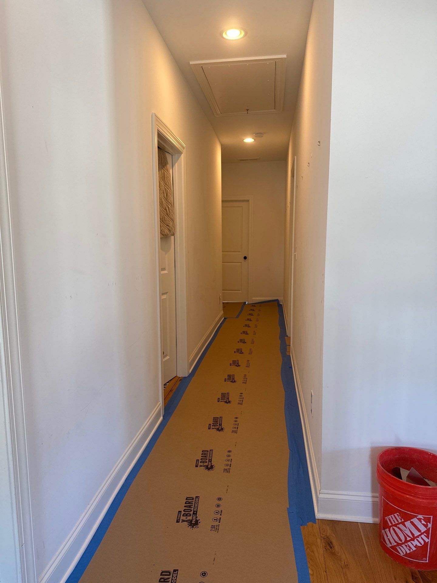 Custom Interior Painting and Board and Batten Installation in Acworth by Swift Home Renovations
