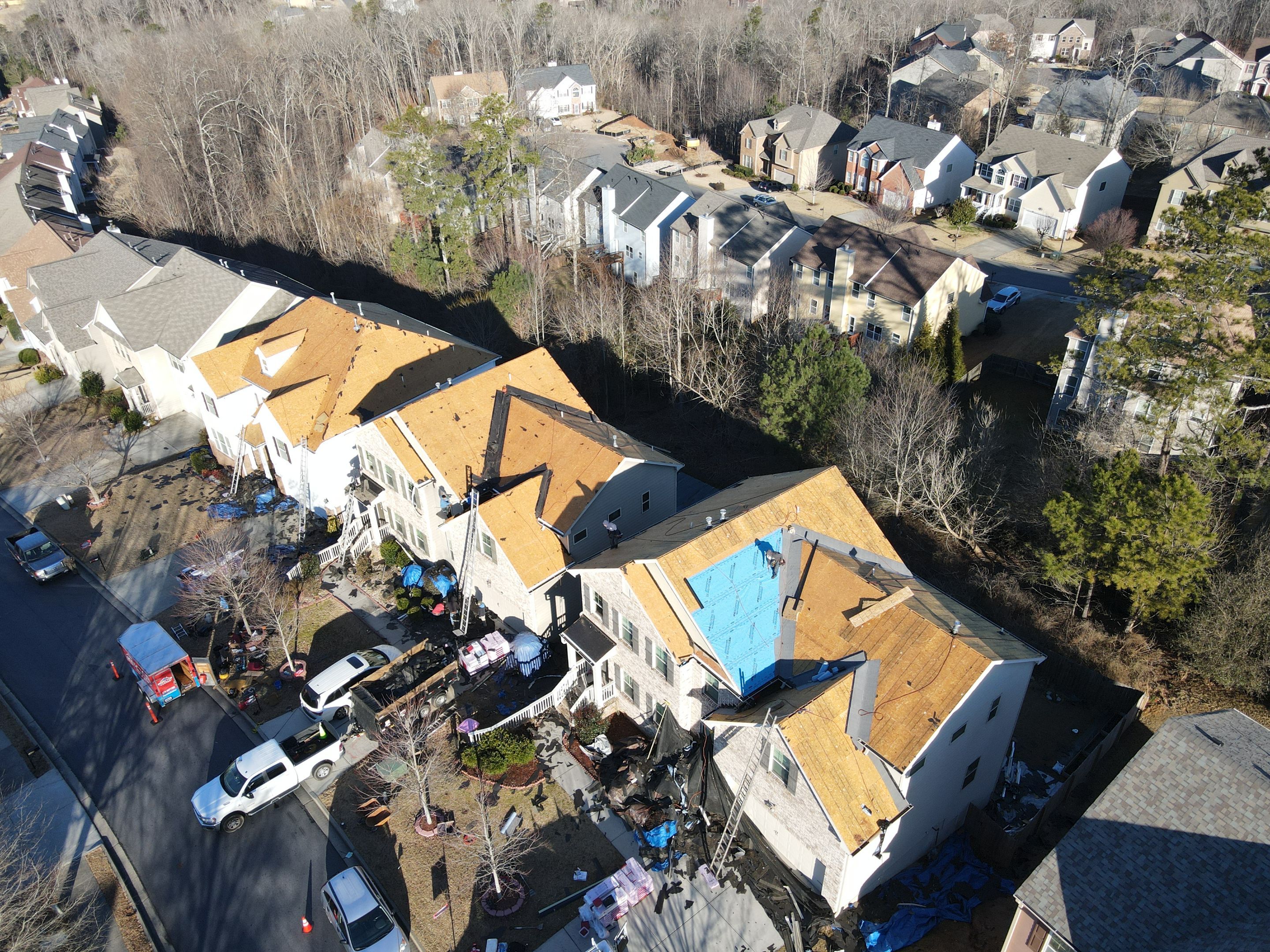 Residential Roofing Installation using Owens Corning by Inspector Roofing and Restoration