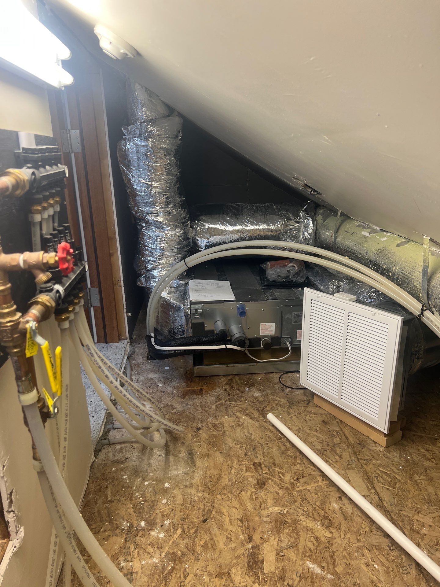 Hydro-Air Handler & Condenser Replacement — Rockport, MA by FAGONE MECHANICAL