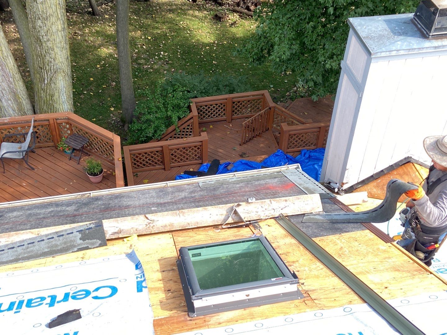 Roof Replacement using CertainTeed Landmark by 180 Contractors
