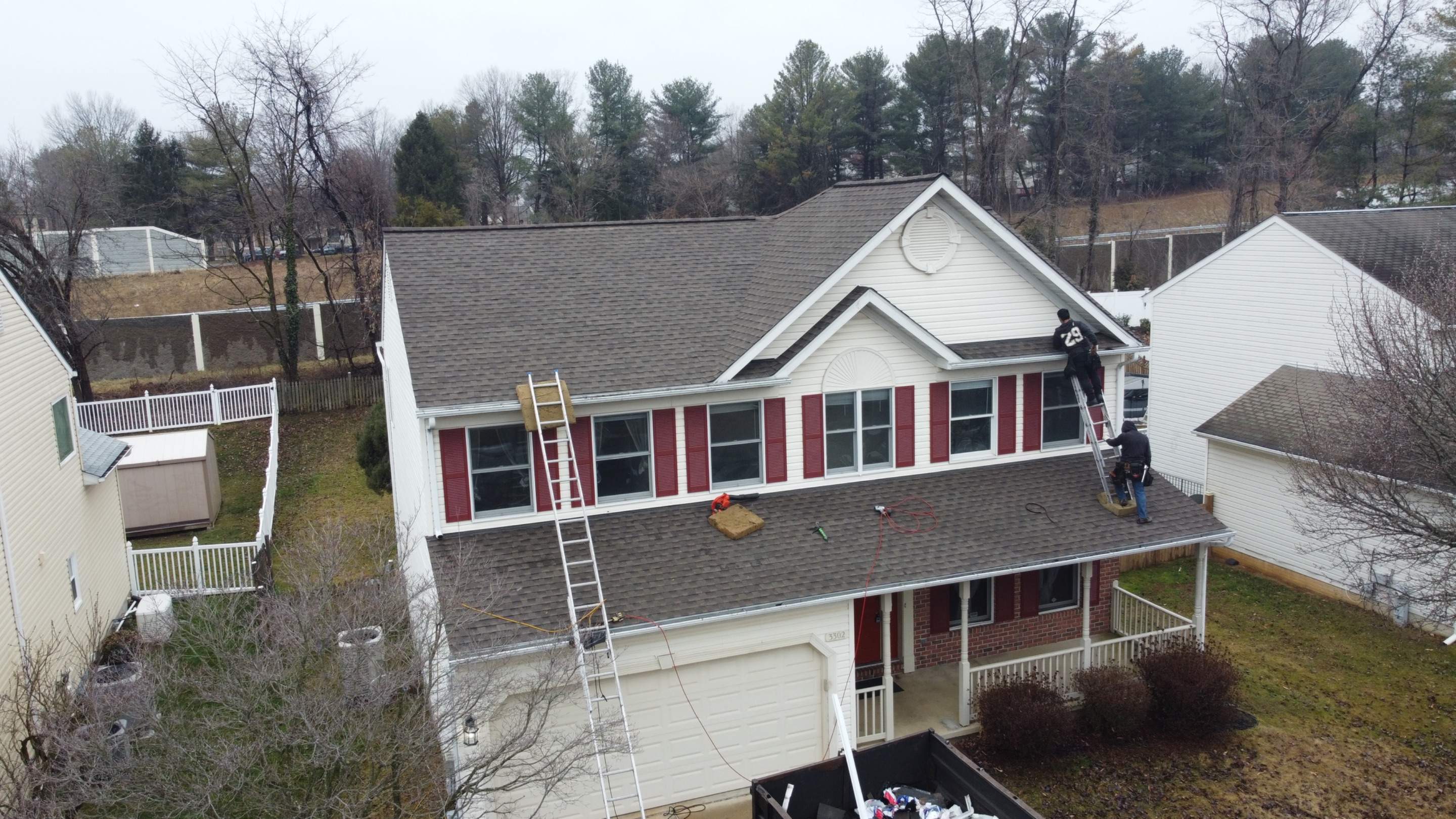 Residential Roofing Installation using GAF Timberline HDZ by Matter Construction, LLC