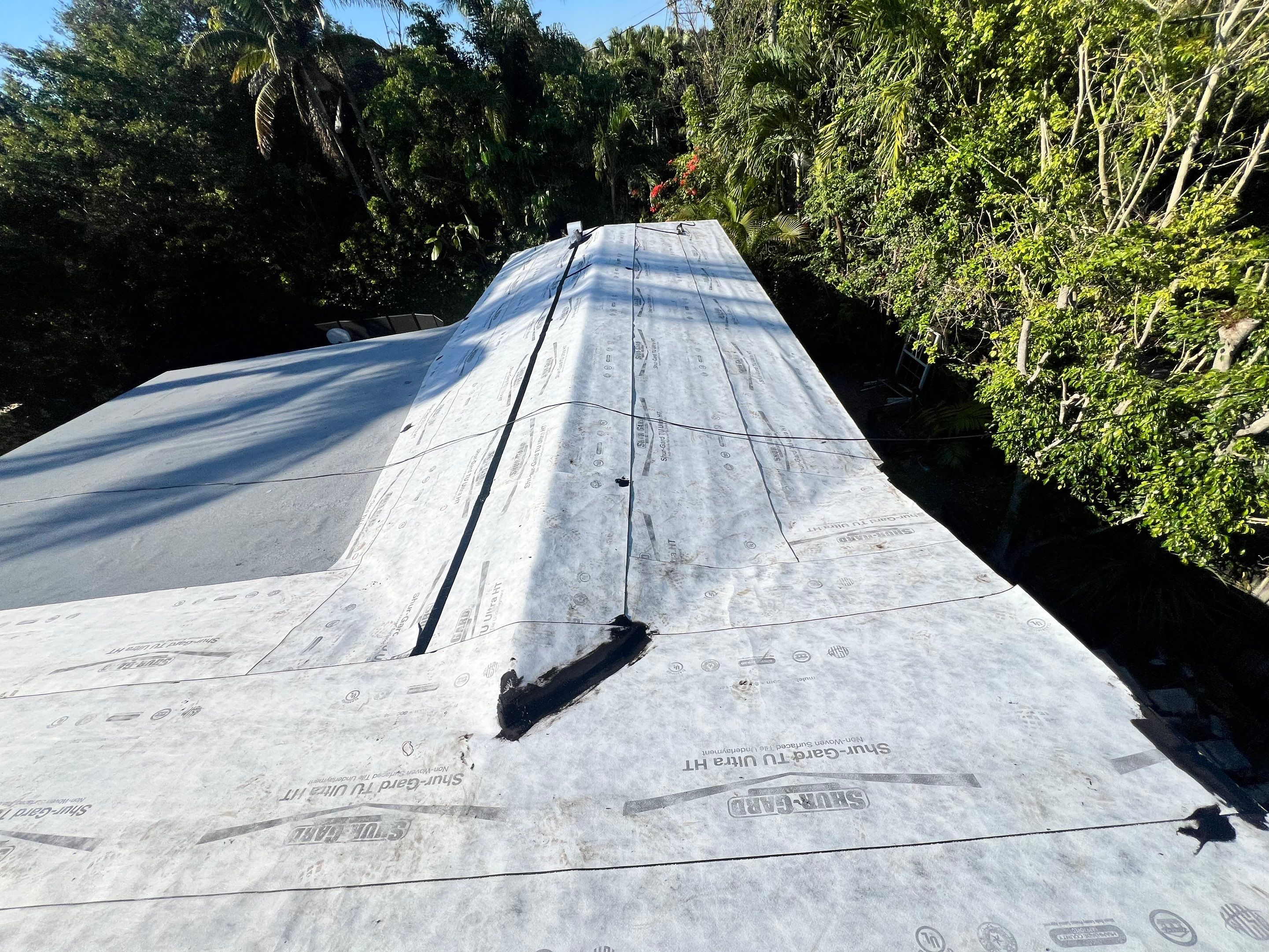 Chimney Roof Flashing Repair and New Roof by The Goat Contractor ( Giampri Corp)