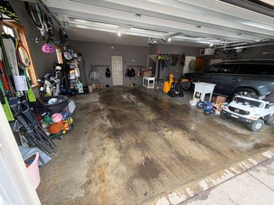 Garage Floor Concrete Coating and Crack Repair in Sioux Falls