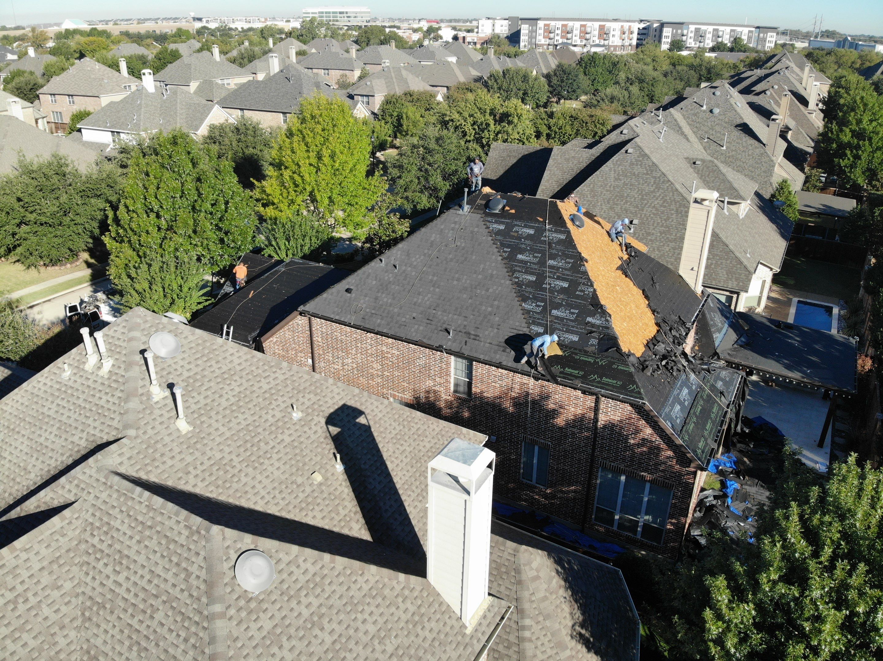 Roofing Project Gallery (Commercial & Residential) by Trophy Roofing & Construction LLC