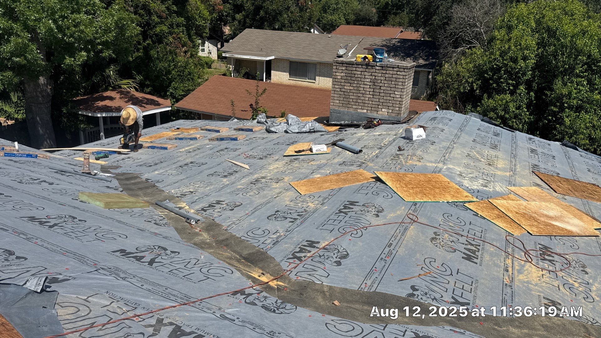Project in New Braunfels by Rhino Roofing and General Contracting, LLC