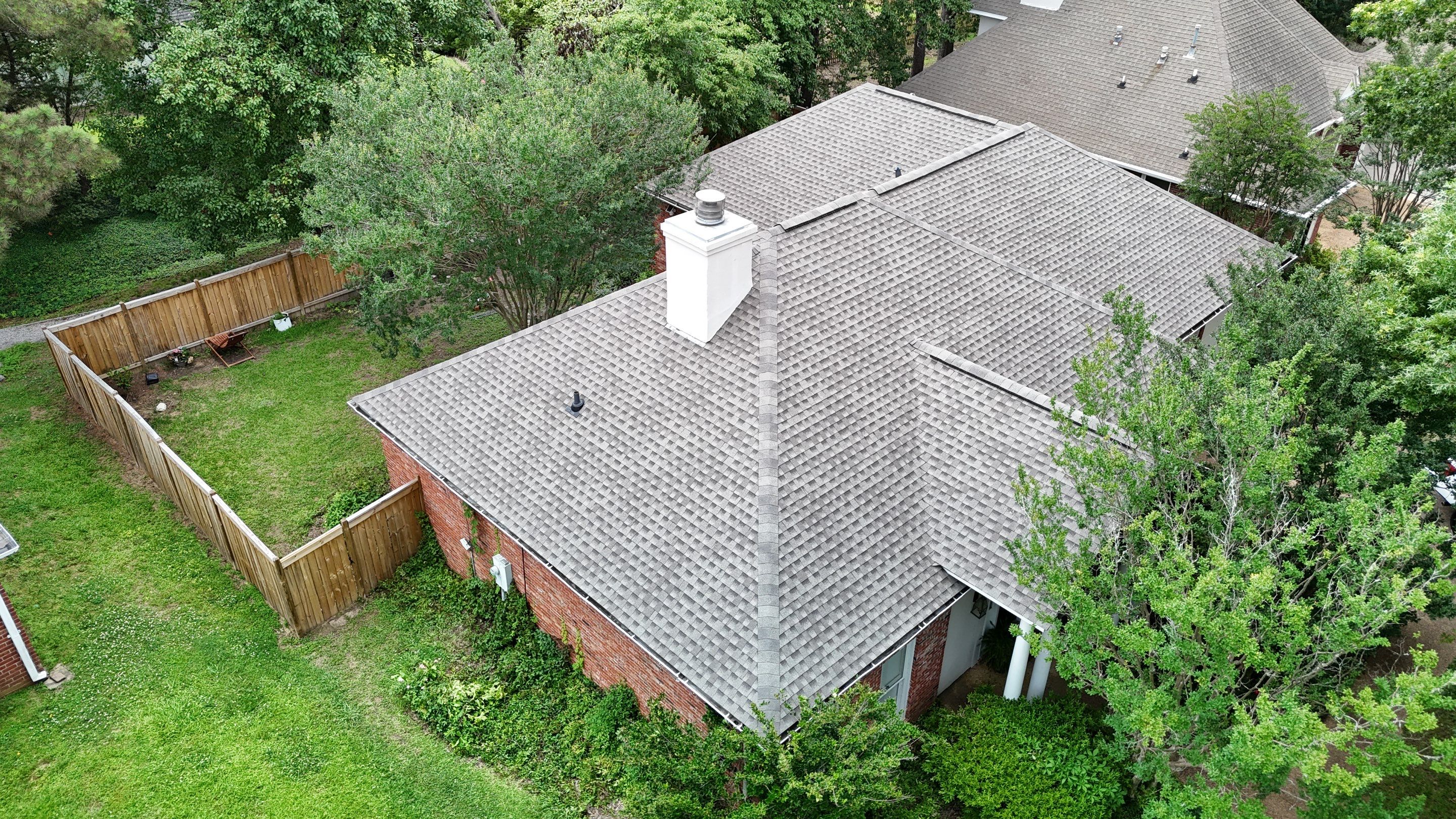 GAF 50-Year Weathered Wood  by Roberson Construction LLC