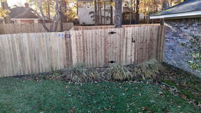 6' Cedar Privacy 4x4