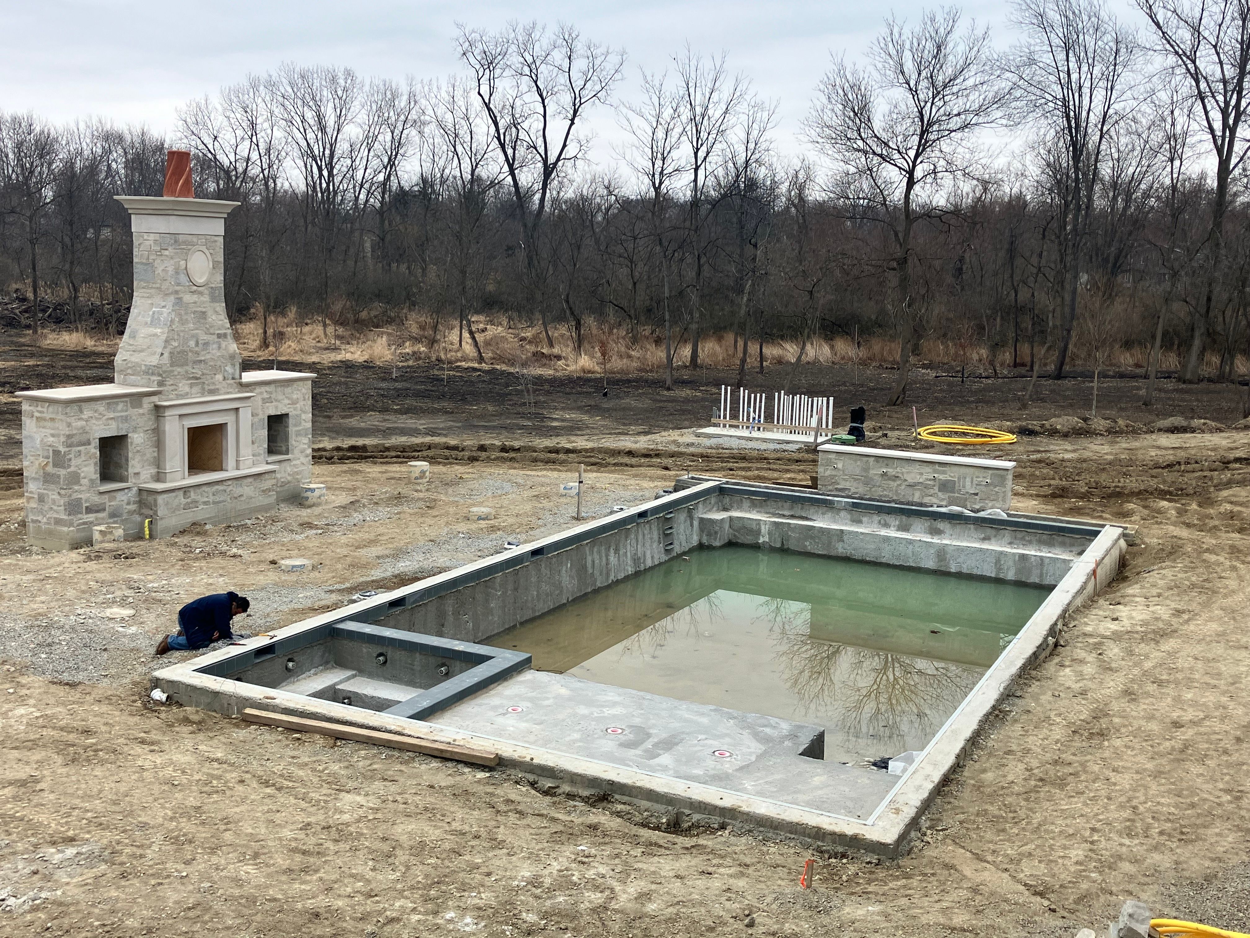 French Riv Pool Spa Combo by North Shore Pool & Spa