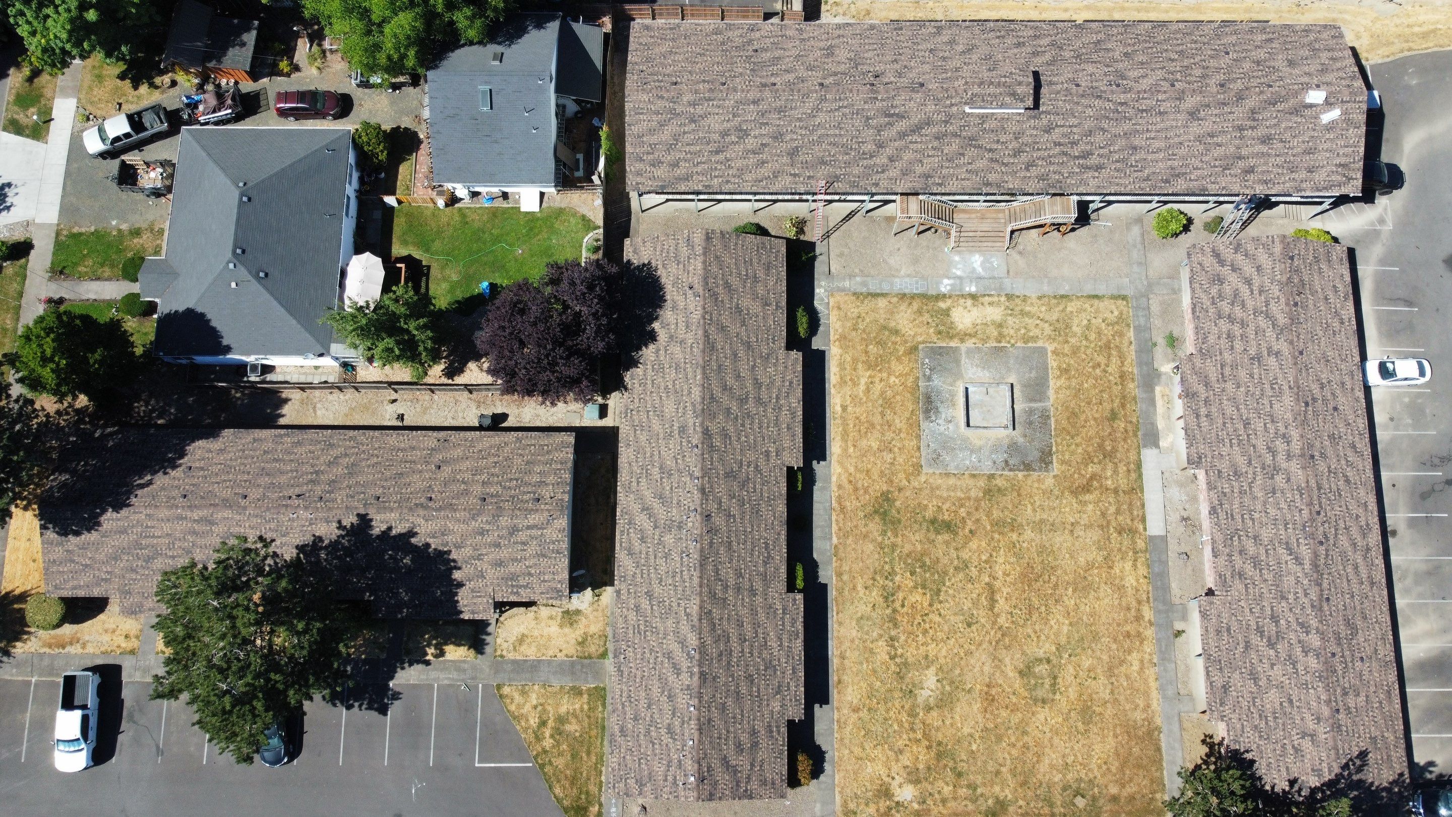 Residential Roofing Installation using IKO Dynasty (Color: Brownstone) by Orezona Building & Roofing Company, Inc.