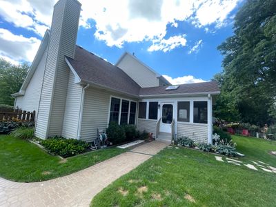 Turtle Shell gutter protection installation in Oswego, IL 60543, photograph 5