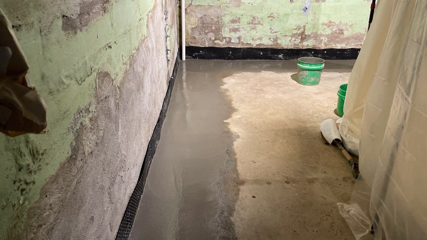 Interior Drain Tile & Foundation Crack Repair in Northeast Minneapolis by Waterproofing Northeast