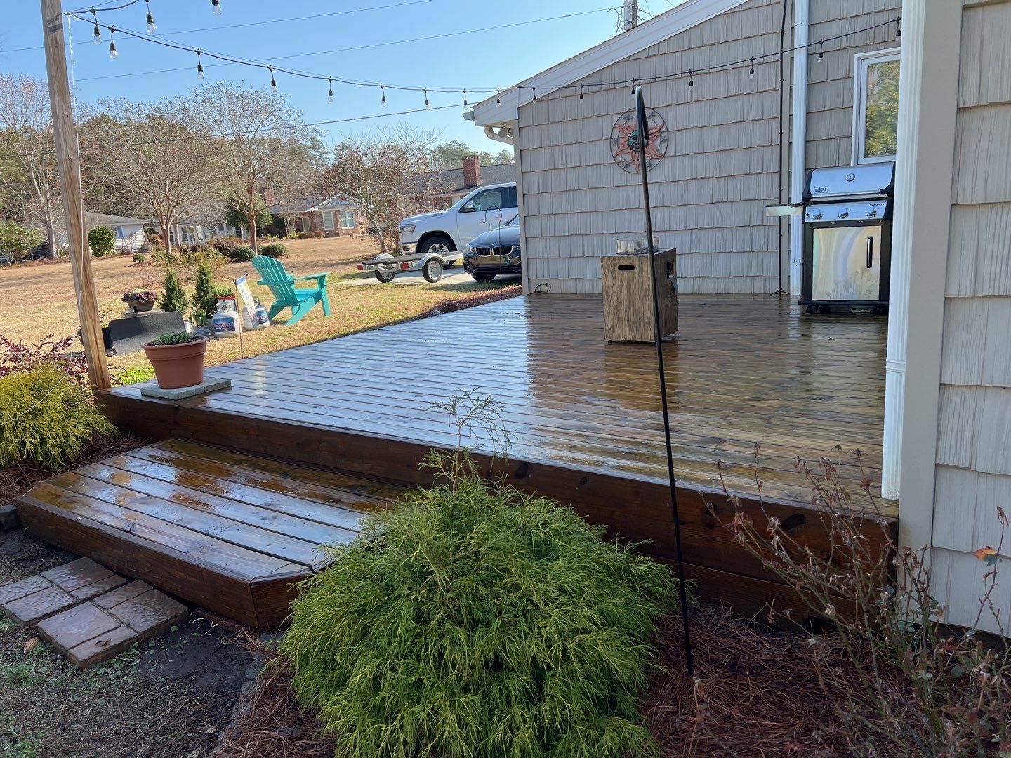 Weathered Deck using Wood Sealant by DuraSeal