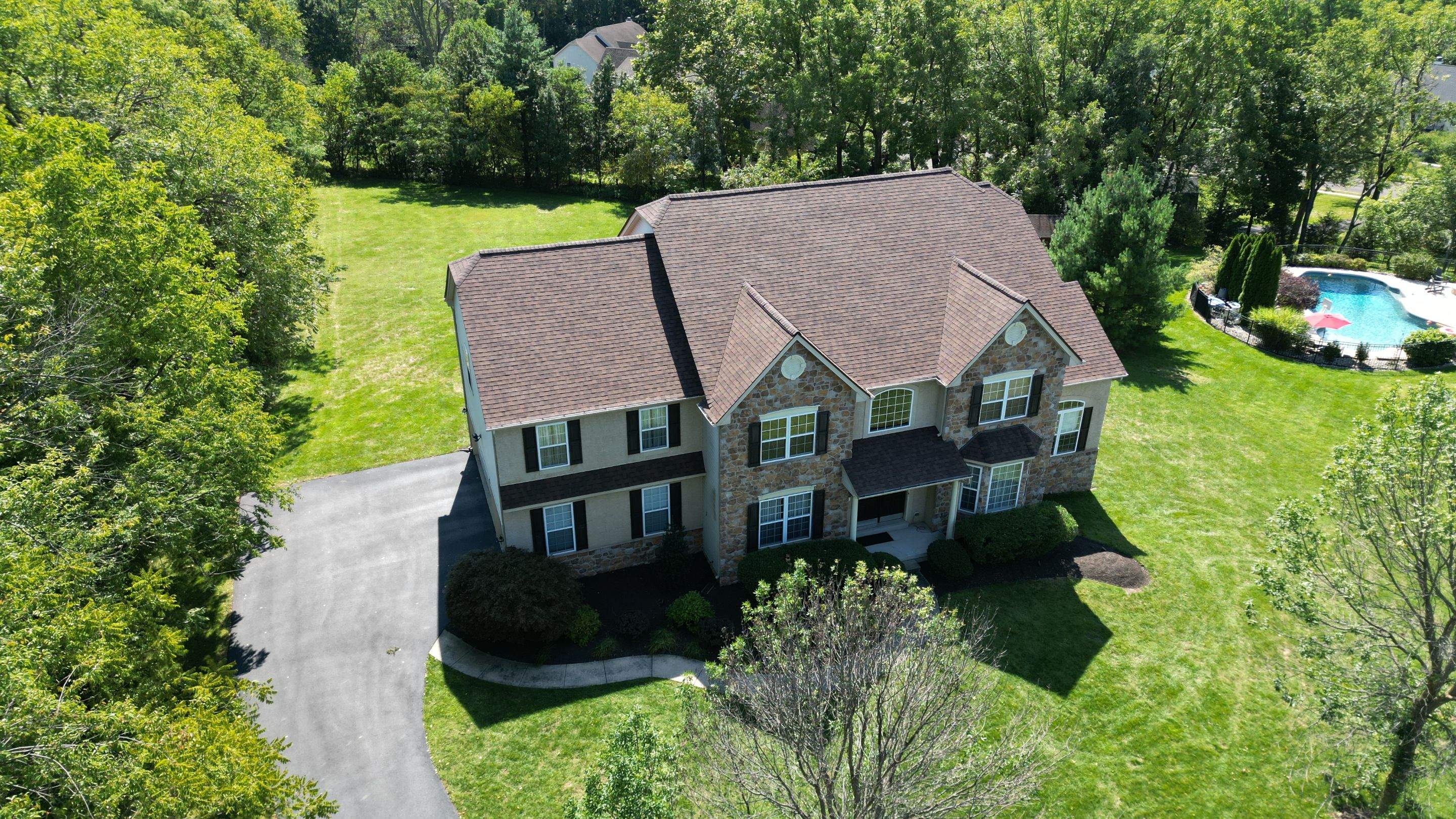 Roofing Installation using CertainTeed Landmark - Burnt Sienna by Storm Guard of Ches-Mont PA