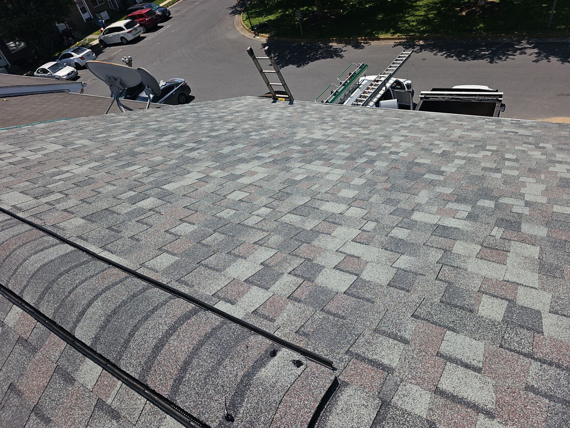 Roof Replacement - Colonial Slate by Winchester Roofing