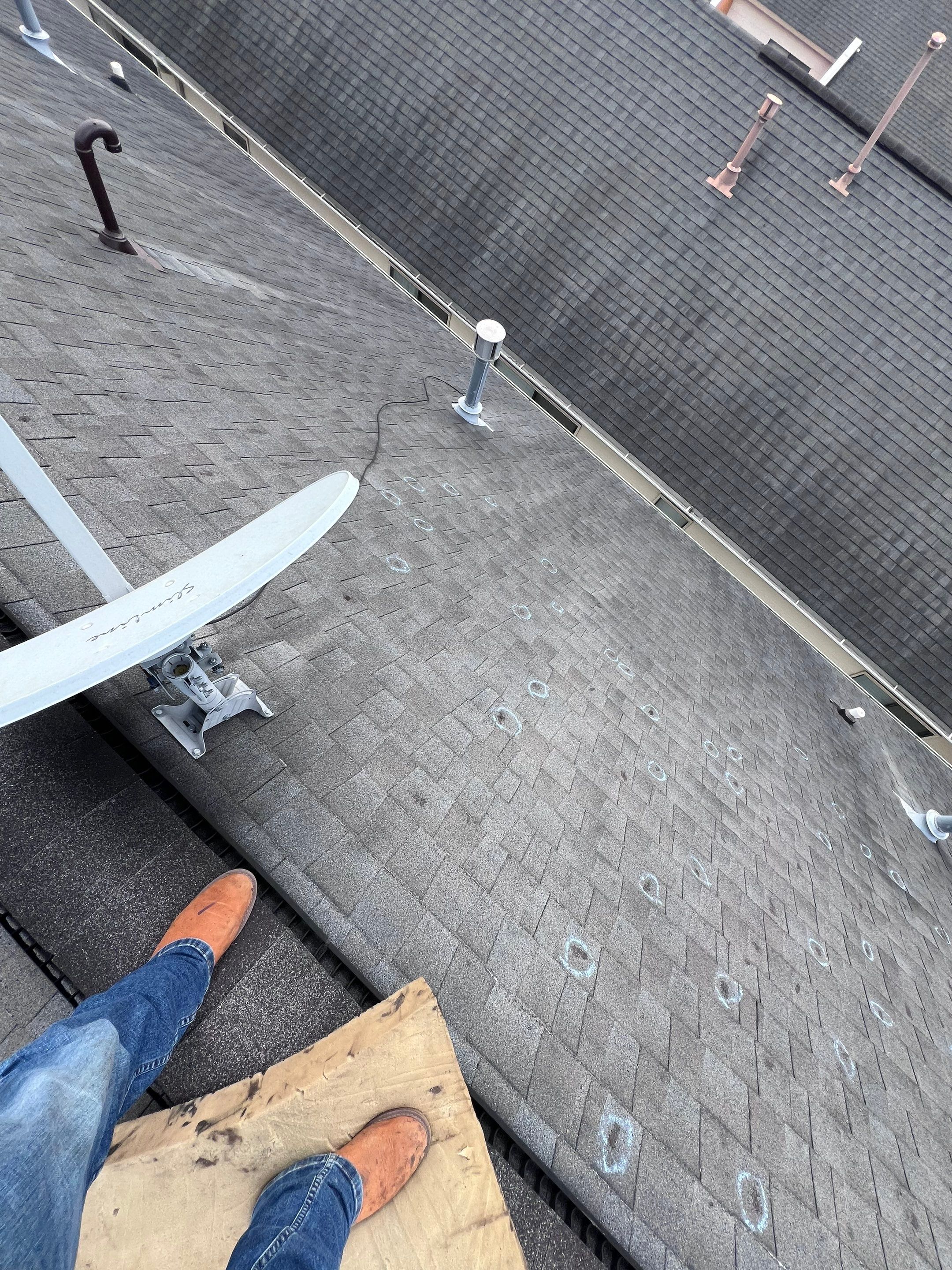 Residential Roofing Repair using Owen's Corning Duration (Lifetime) Shingles by Roof Repair Company