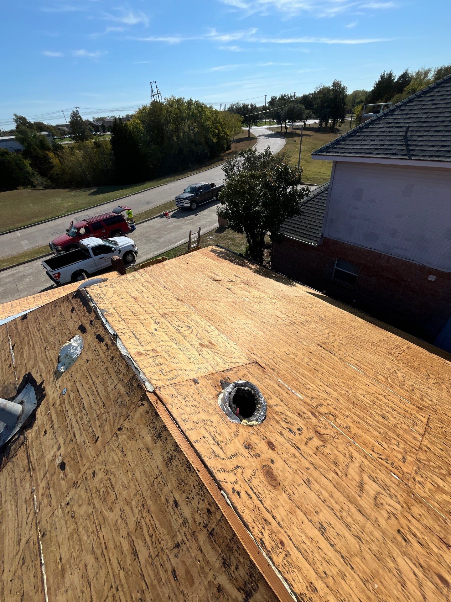 Reroof After Eclipse Hailstorm by Berry Good Roofing 