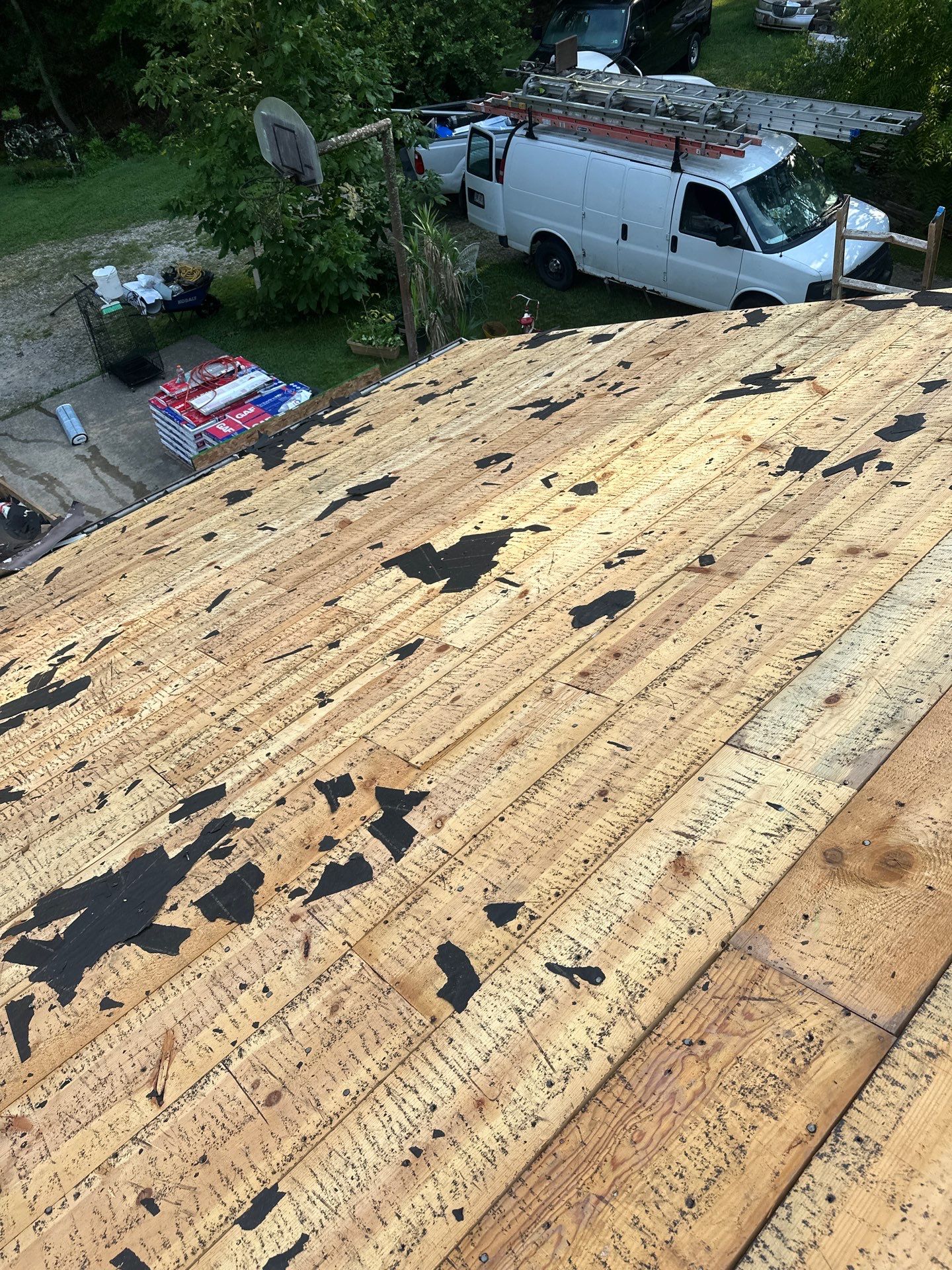 Residential Roofing Installation using GAF Timberline HDZ Barkwood by Rainstoppers Roofing