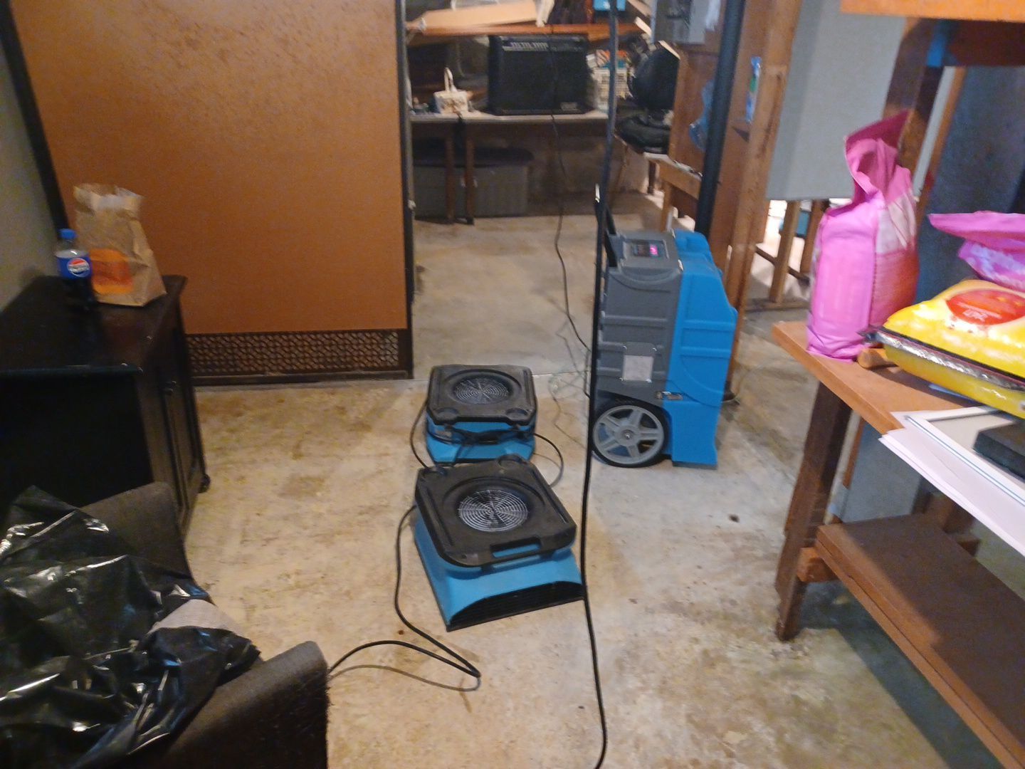 Project in Westland by EzDry Water Mitigation & Property Restoration