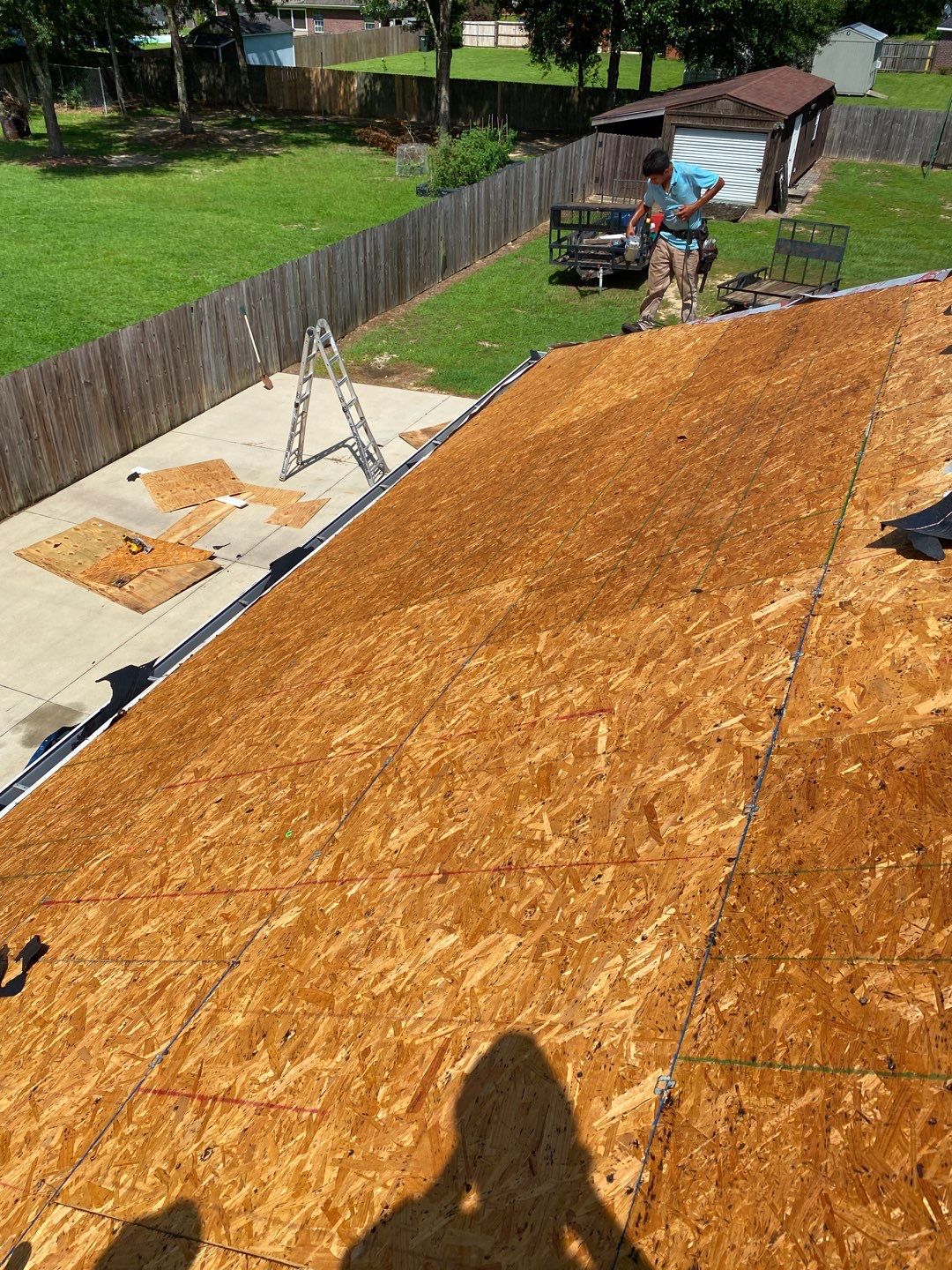 Commercial Roofing Installation using Roof Replacement by American Roofing & Construction LLC